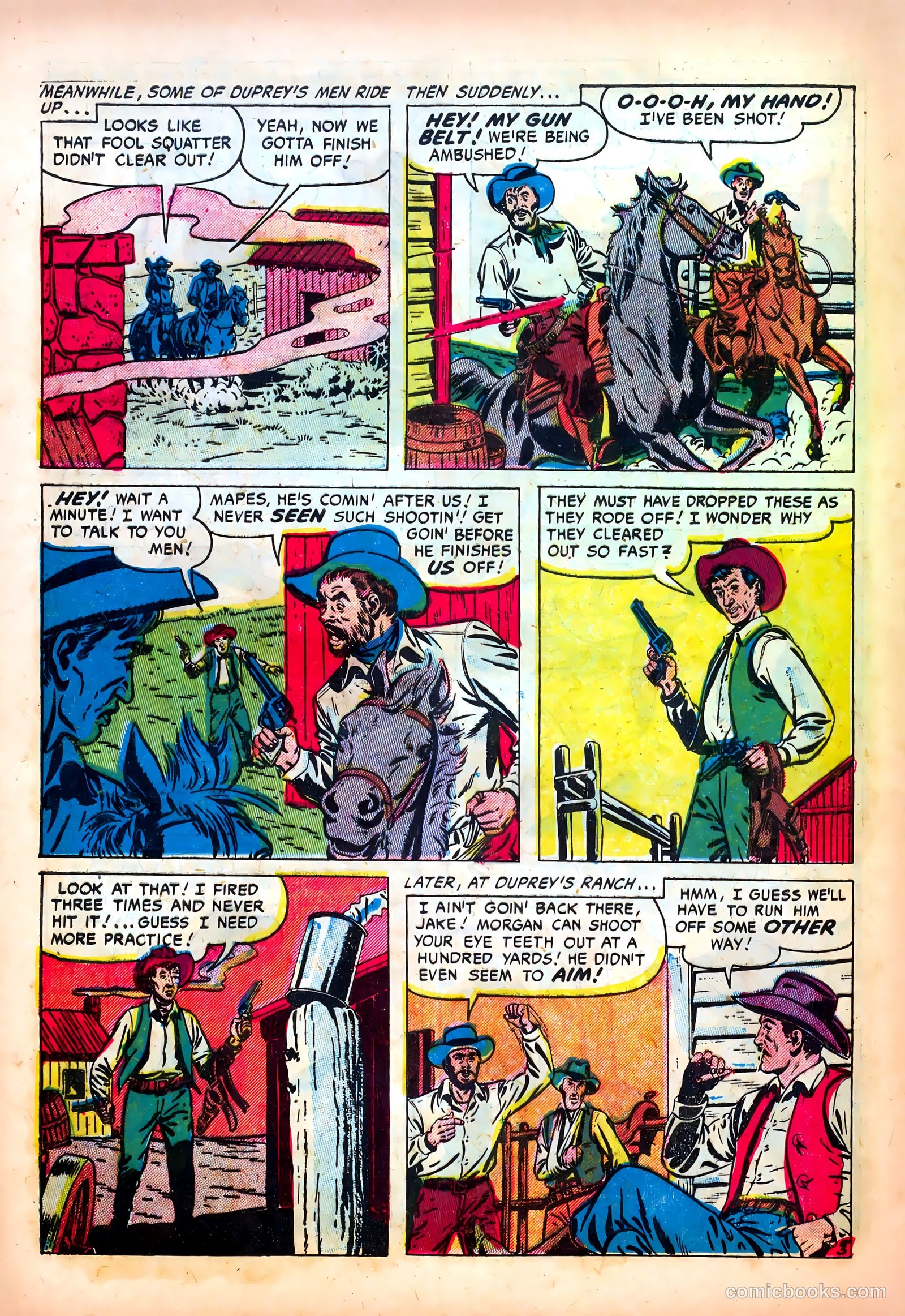 Western Fighters #5 (1952) — page 20 of 36