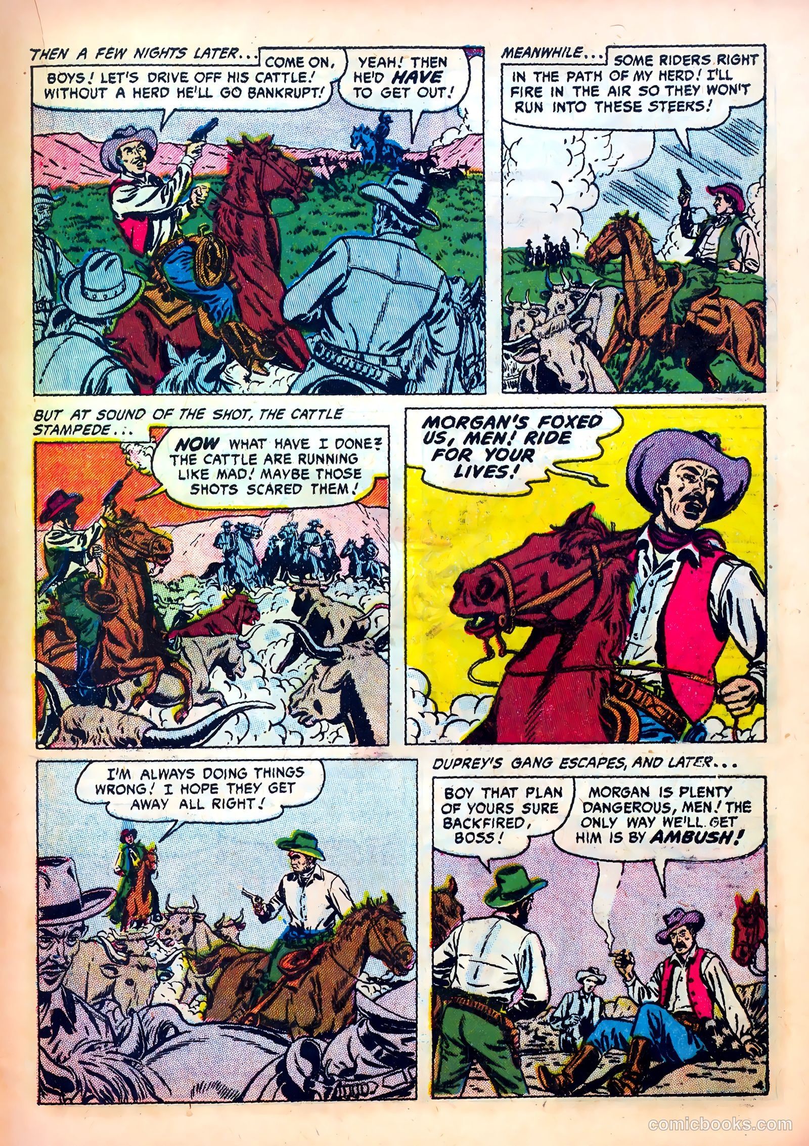 Western Fighters #5 (1952) — page 21 of 36