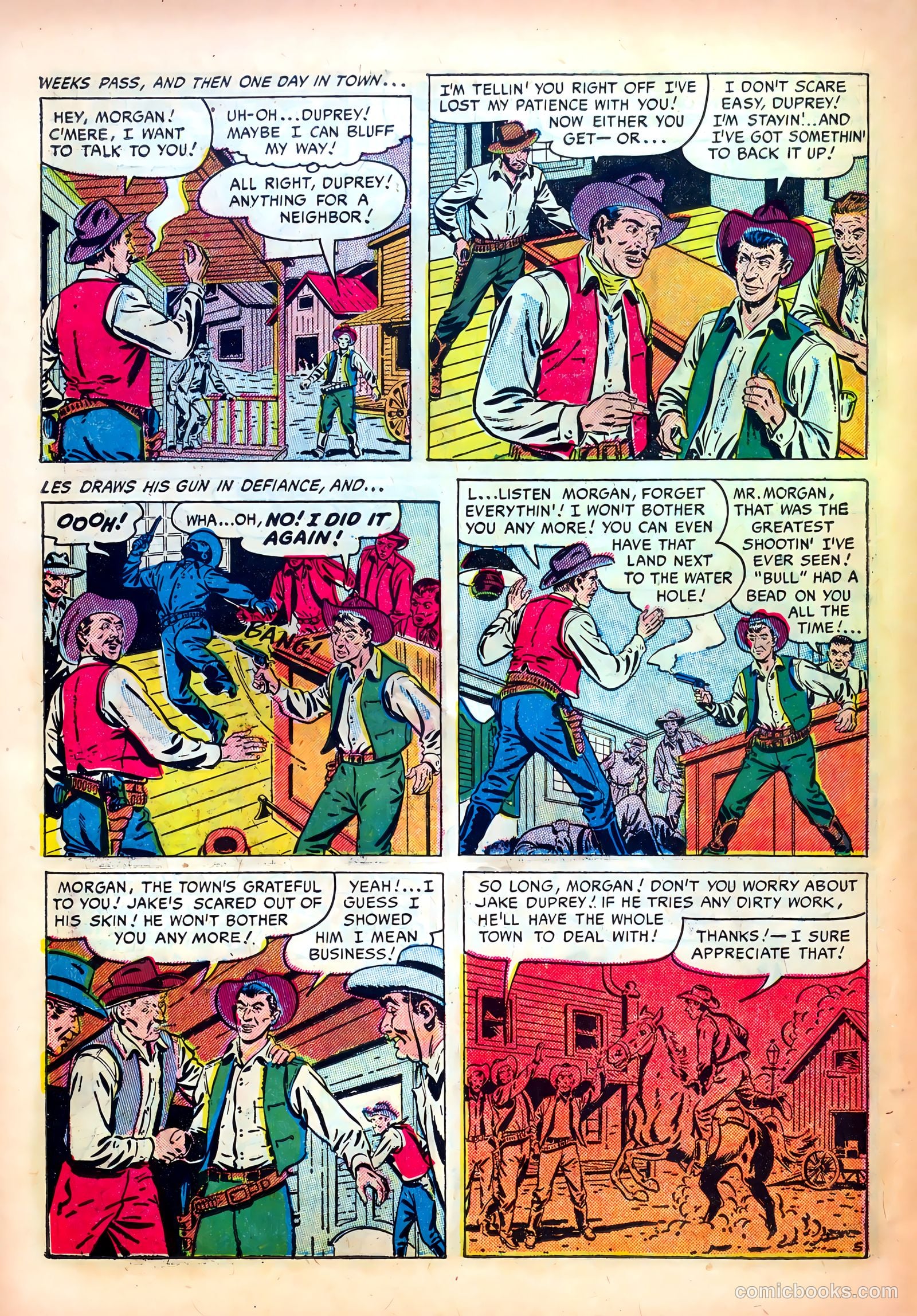 Western Fighters #5 (1952) — page 22 of 36
