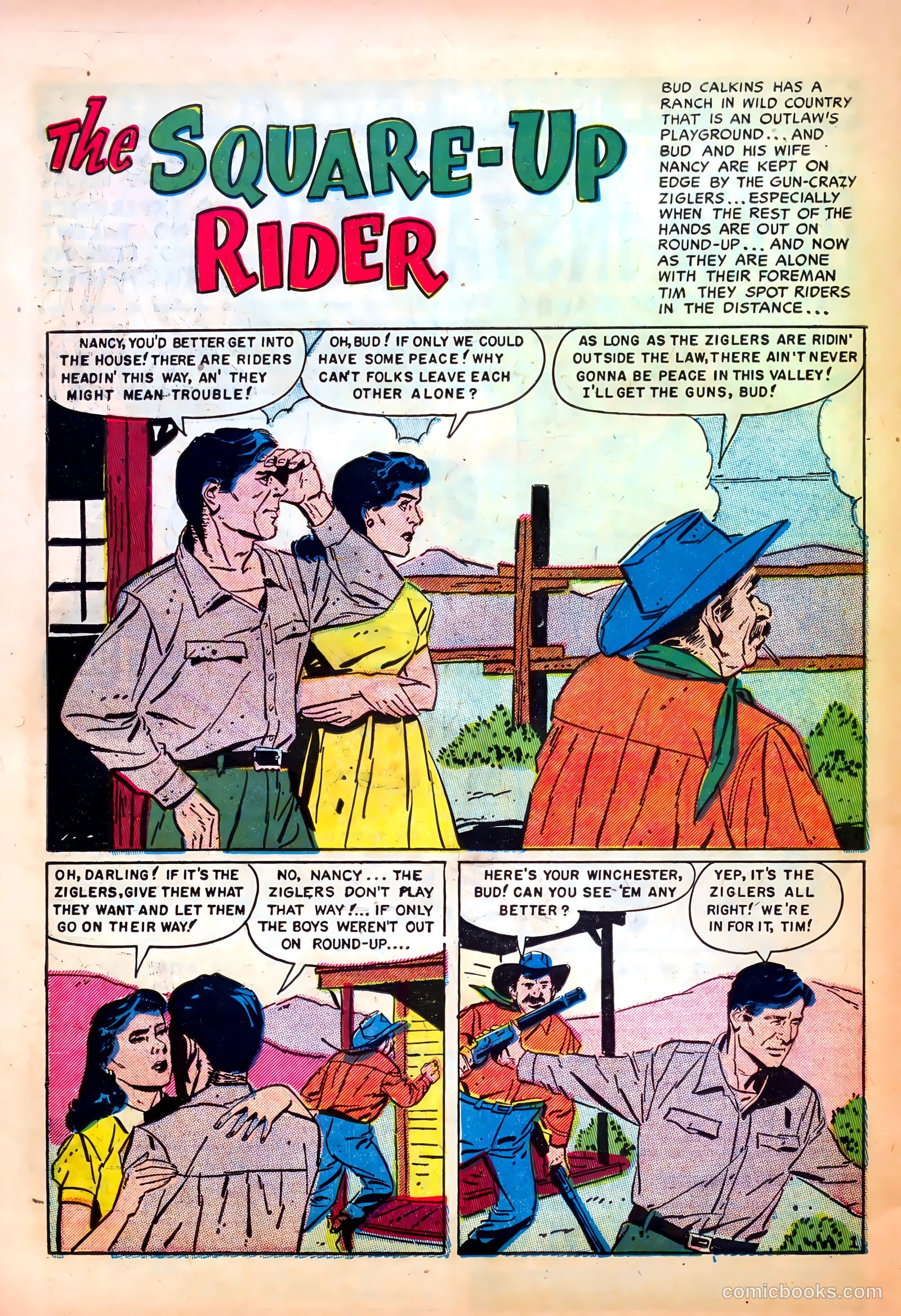 Western Fighters #5 (1952) — page 26 of 36