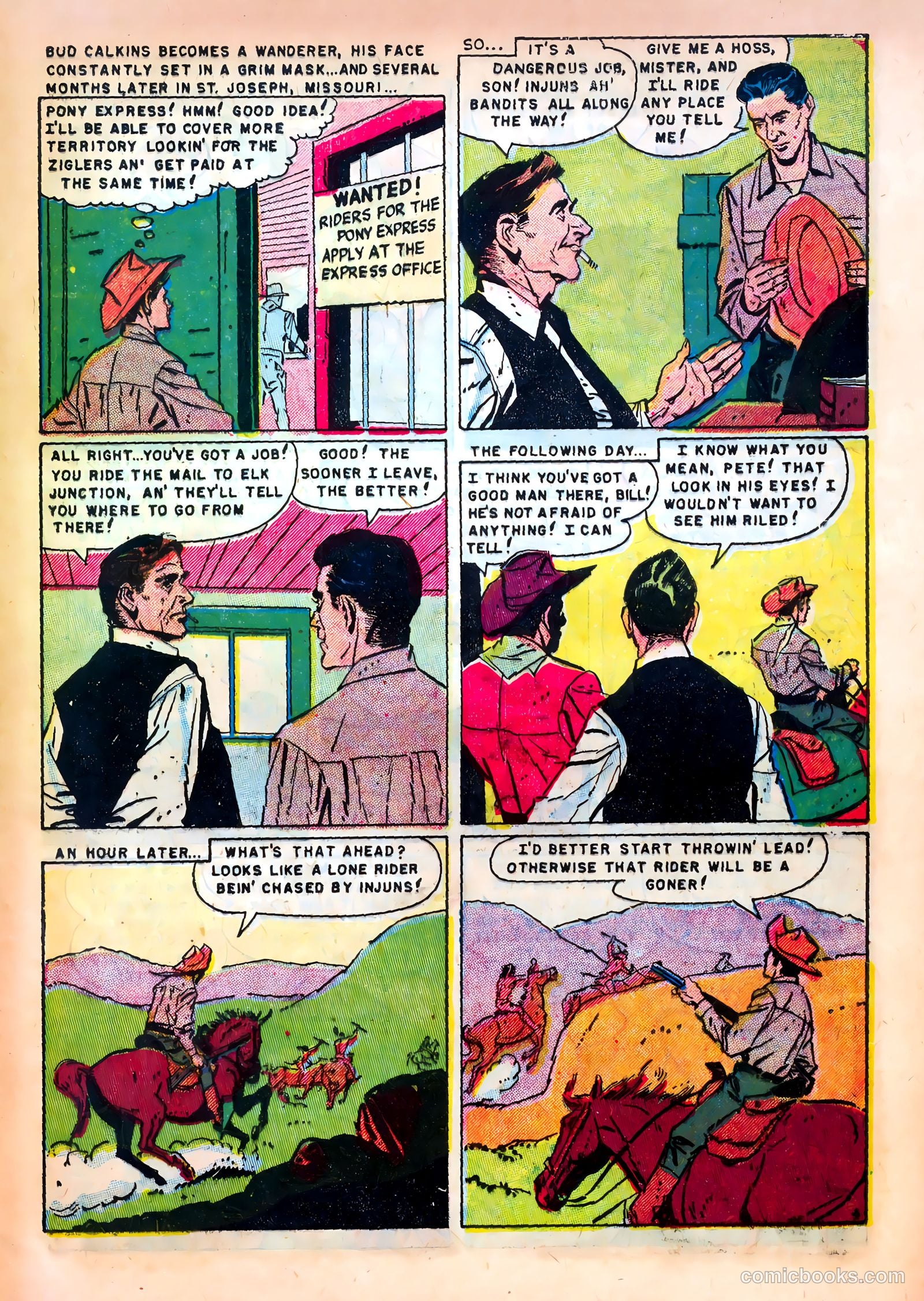 Western Fighters #5 (1952) — page 29 of 36
