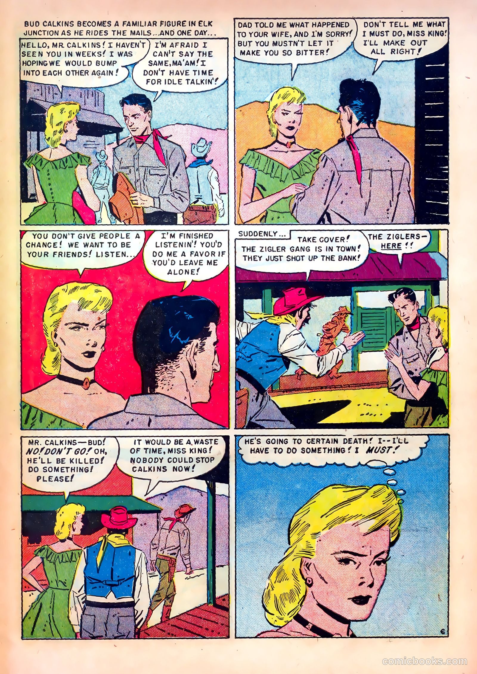 Western Fighters #5 (1952) — page 31 of 36