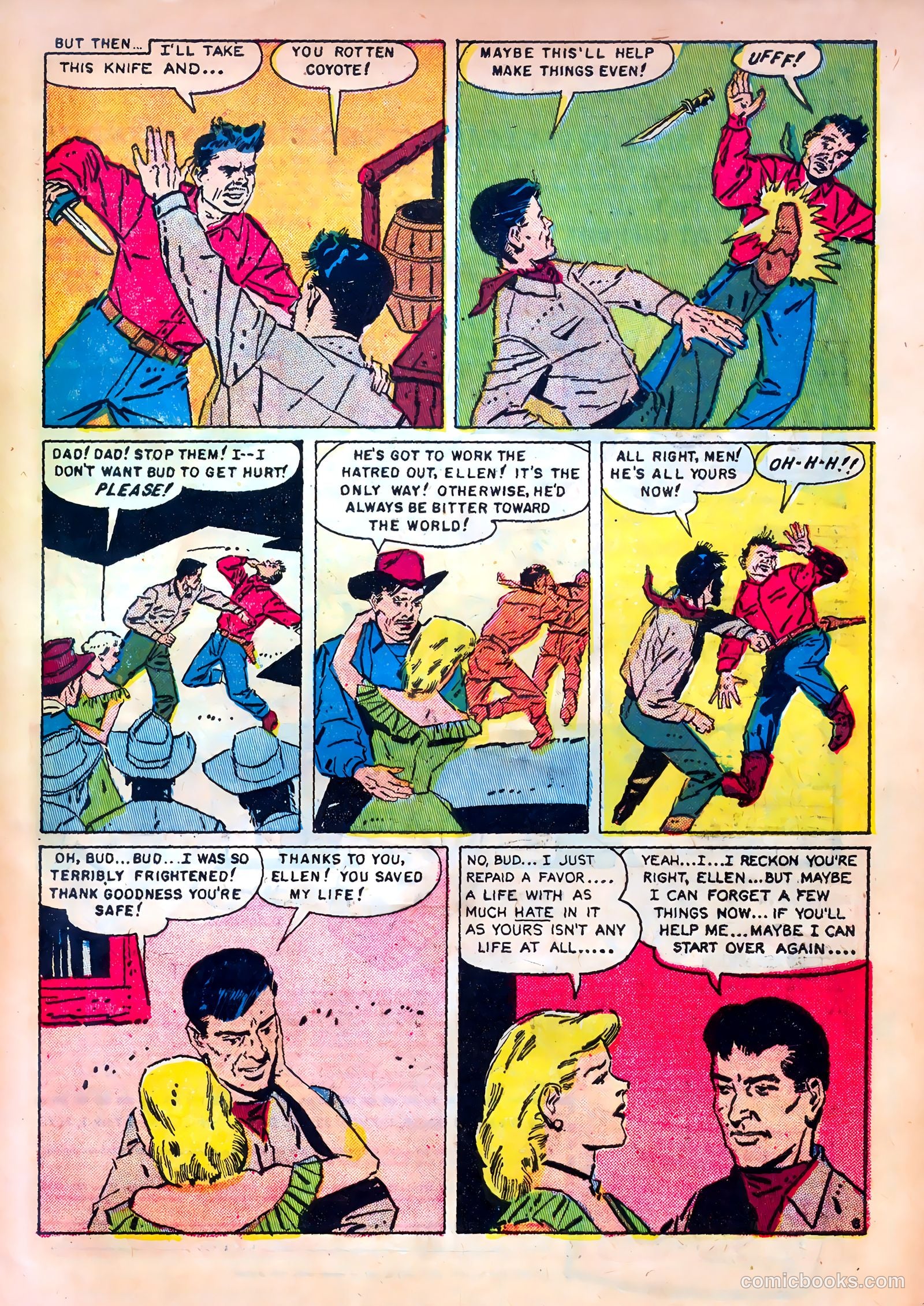 Western Fighters #5 (1952) — page 33 of 36
