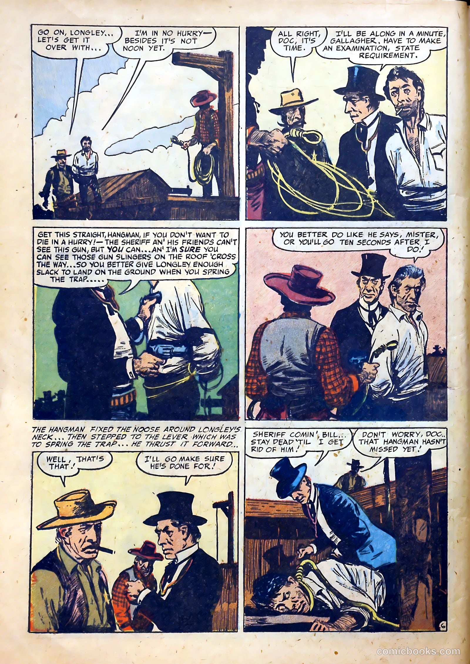 Western Fighters #6 (1953) — page 8 of 53