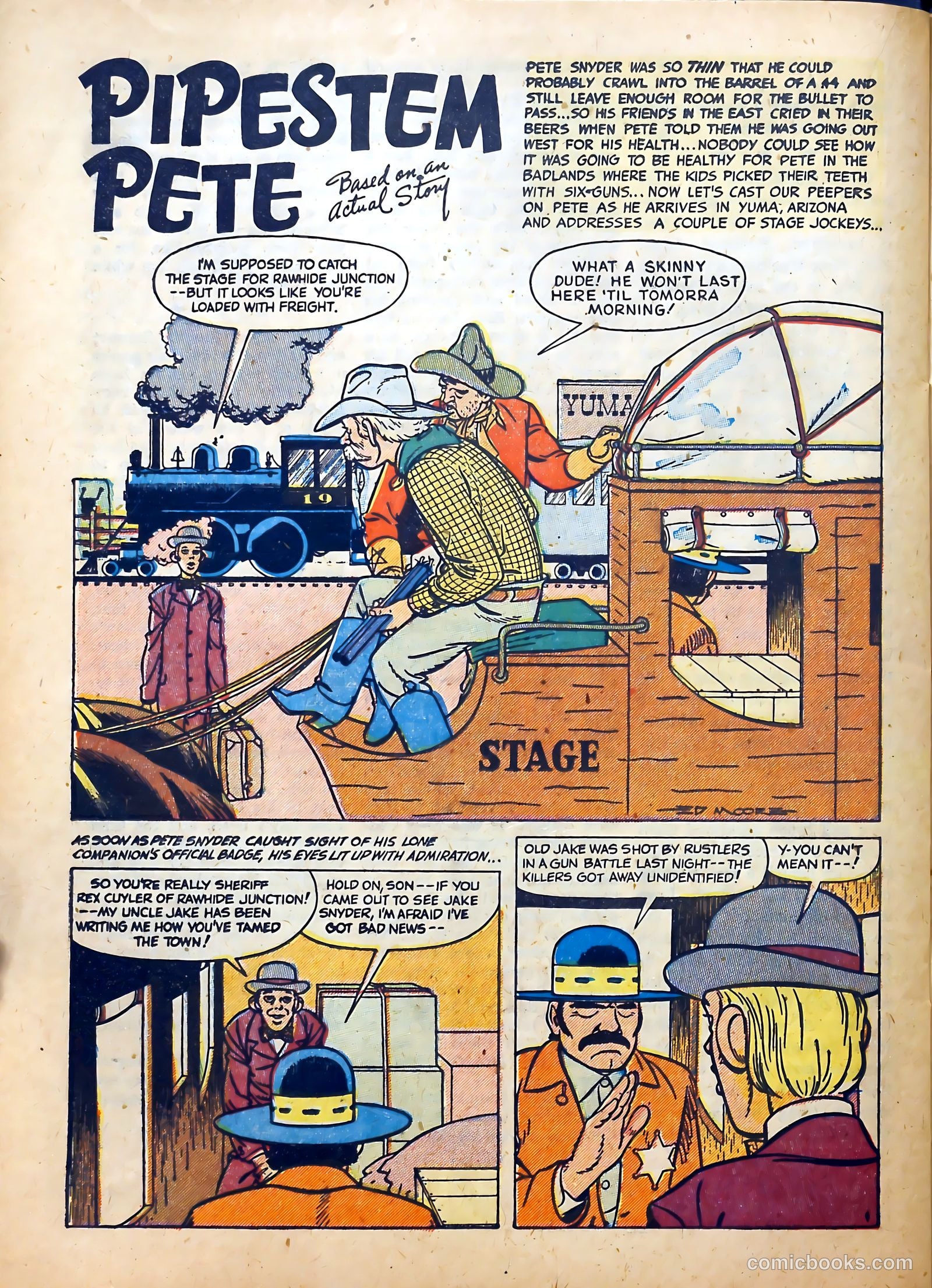 Western Fighters #6 (1953) — page 30 of 53