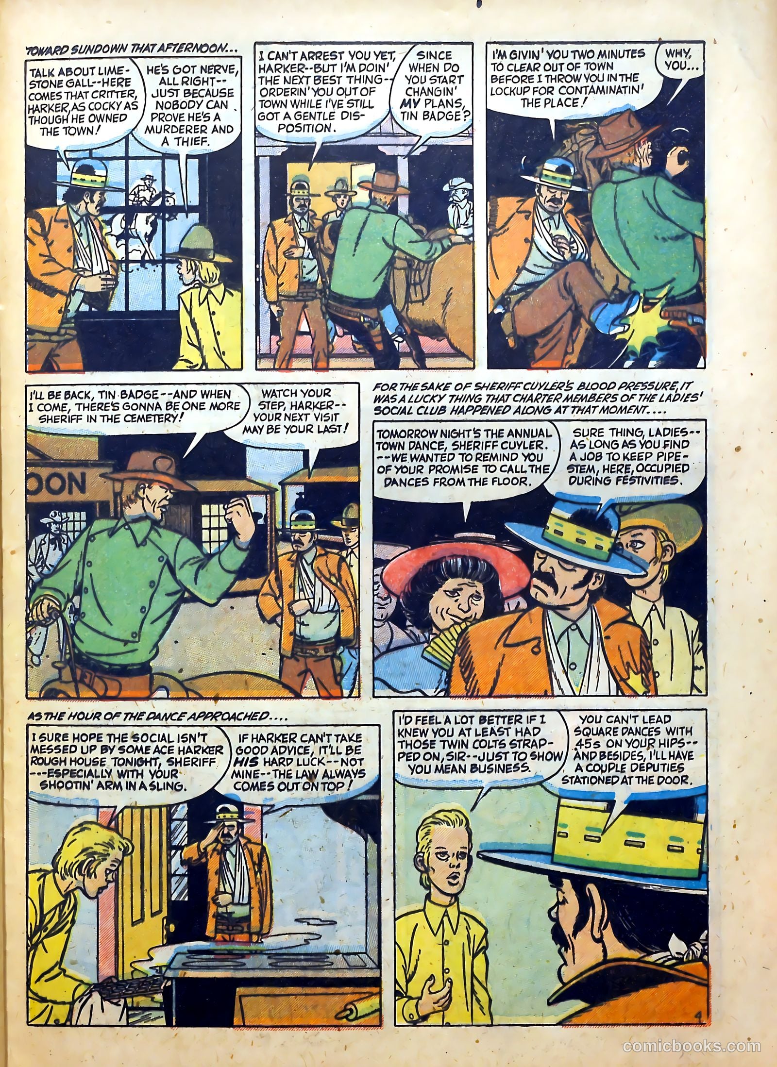 Western Fighters #6 (1953) — page 33 of 53
