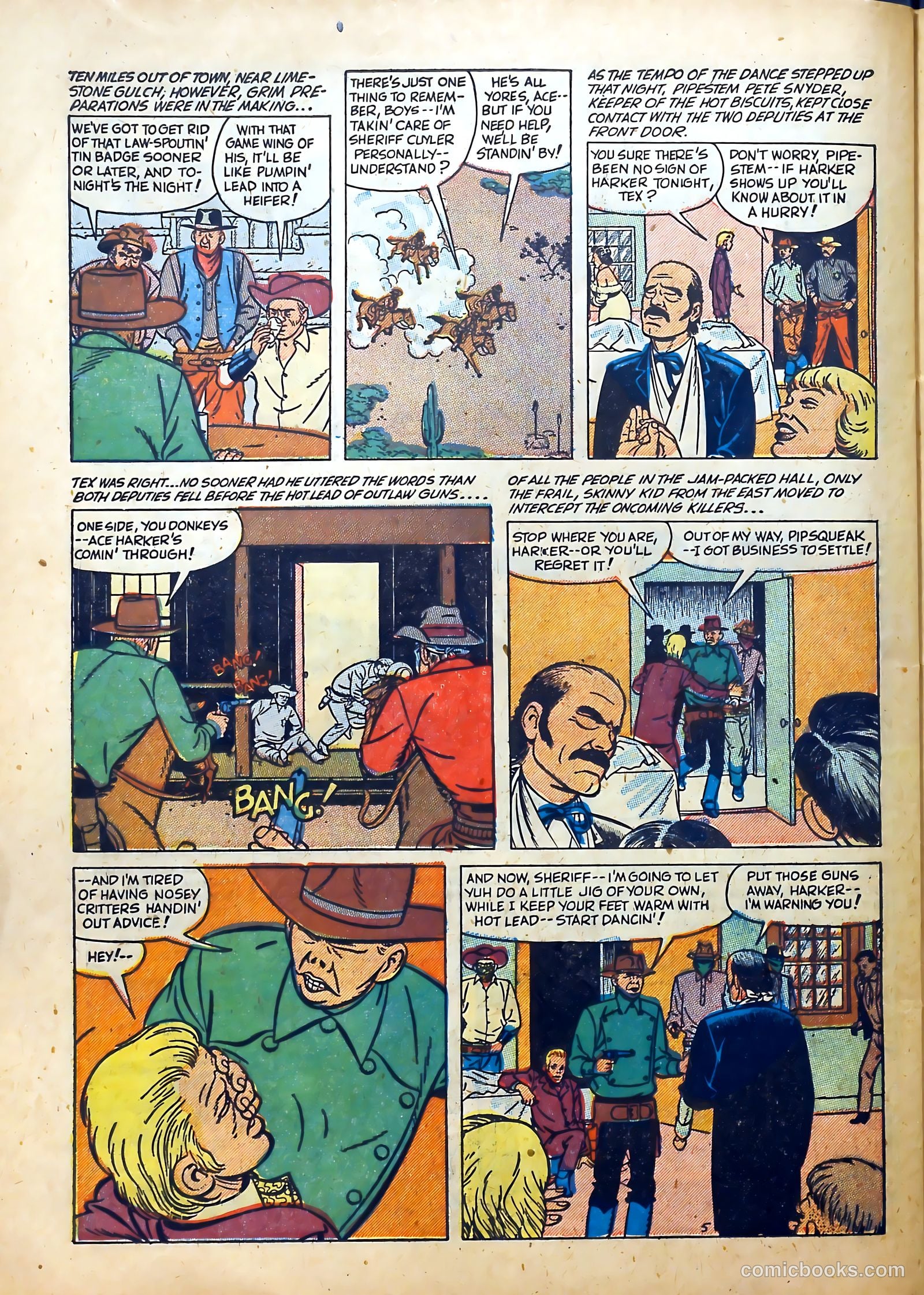 Western Fighters #6 (1953) — page 34 of 53