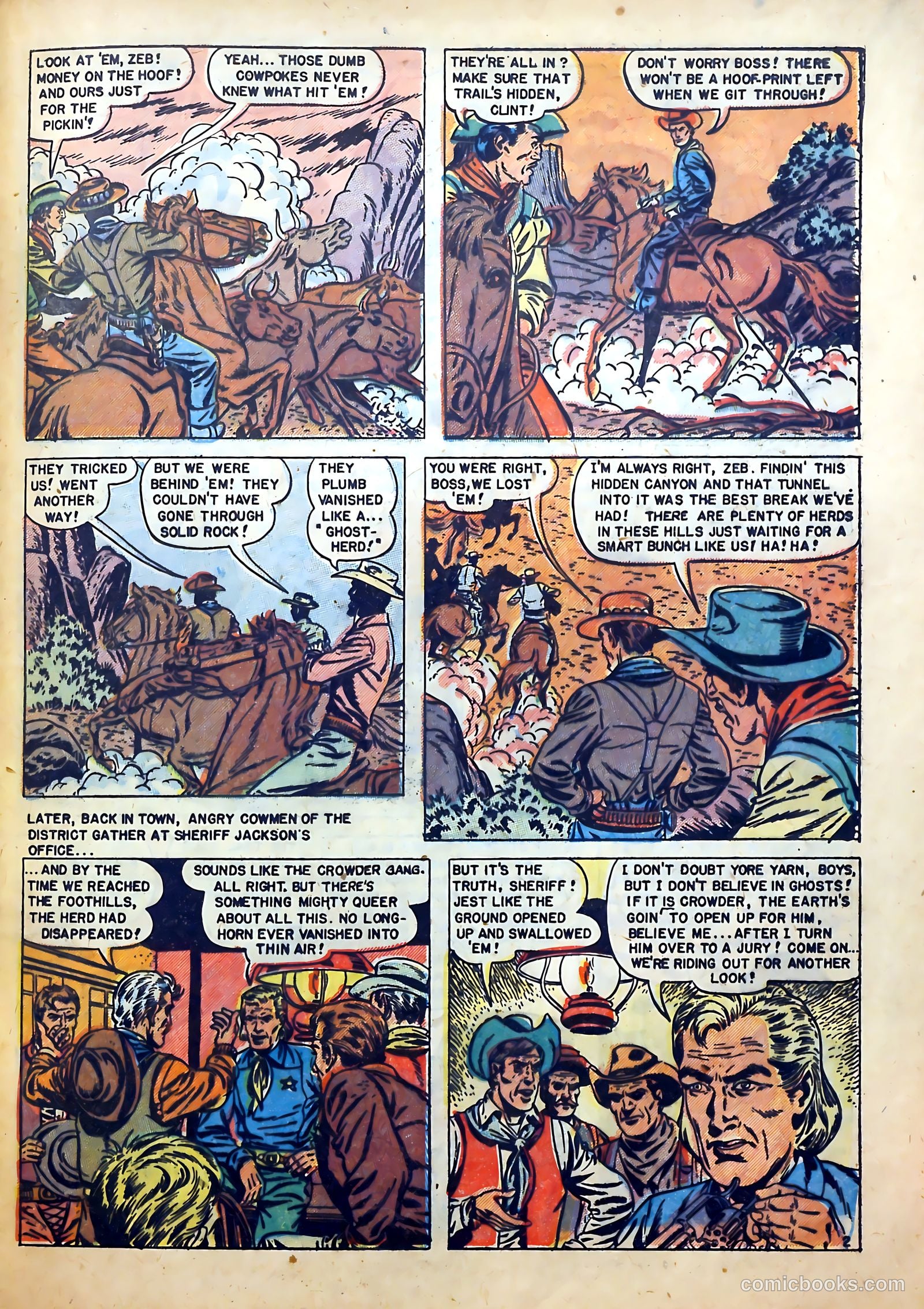 Western Fighters #6 (1953) — page 41 of 53