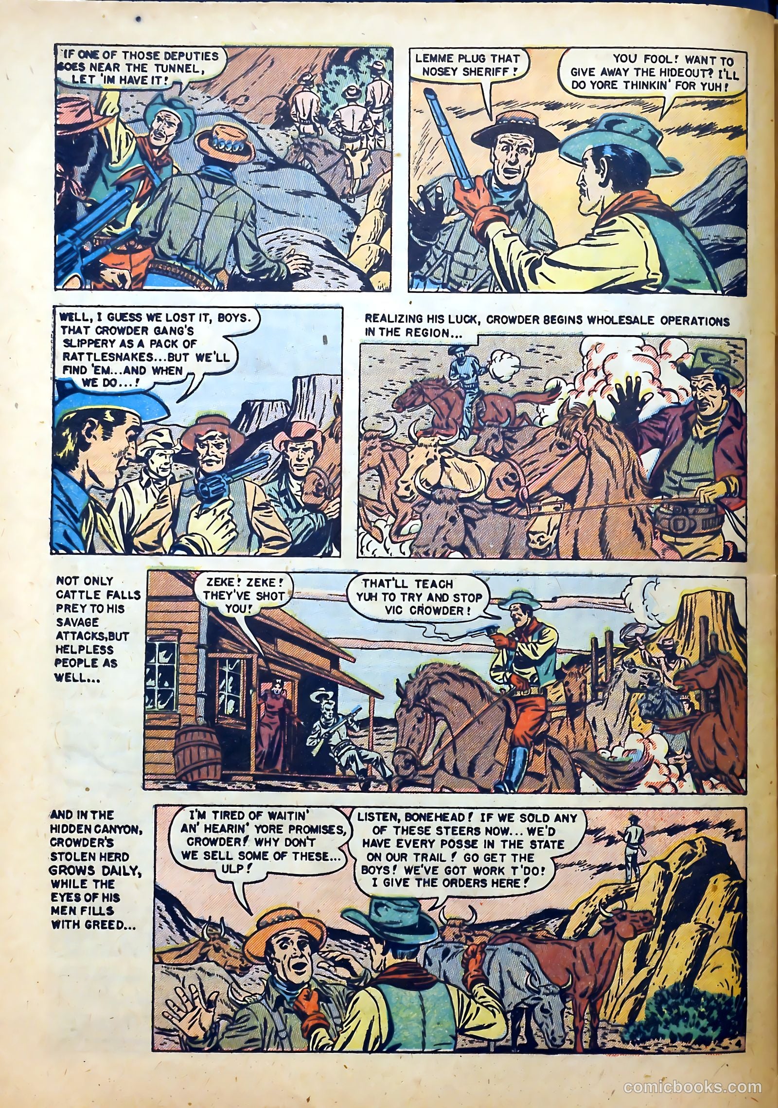 Western Fighters #6 (1953) — page 44 of 53