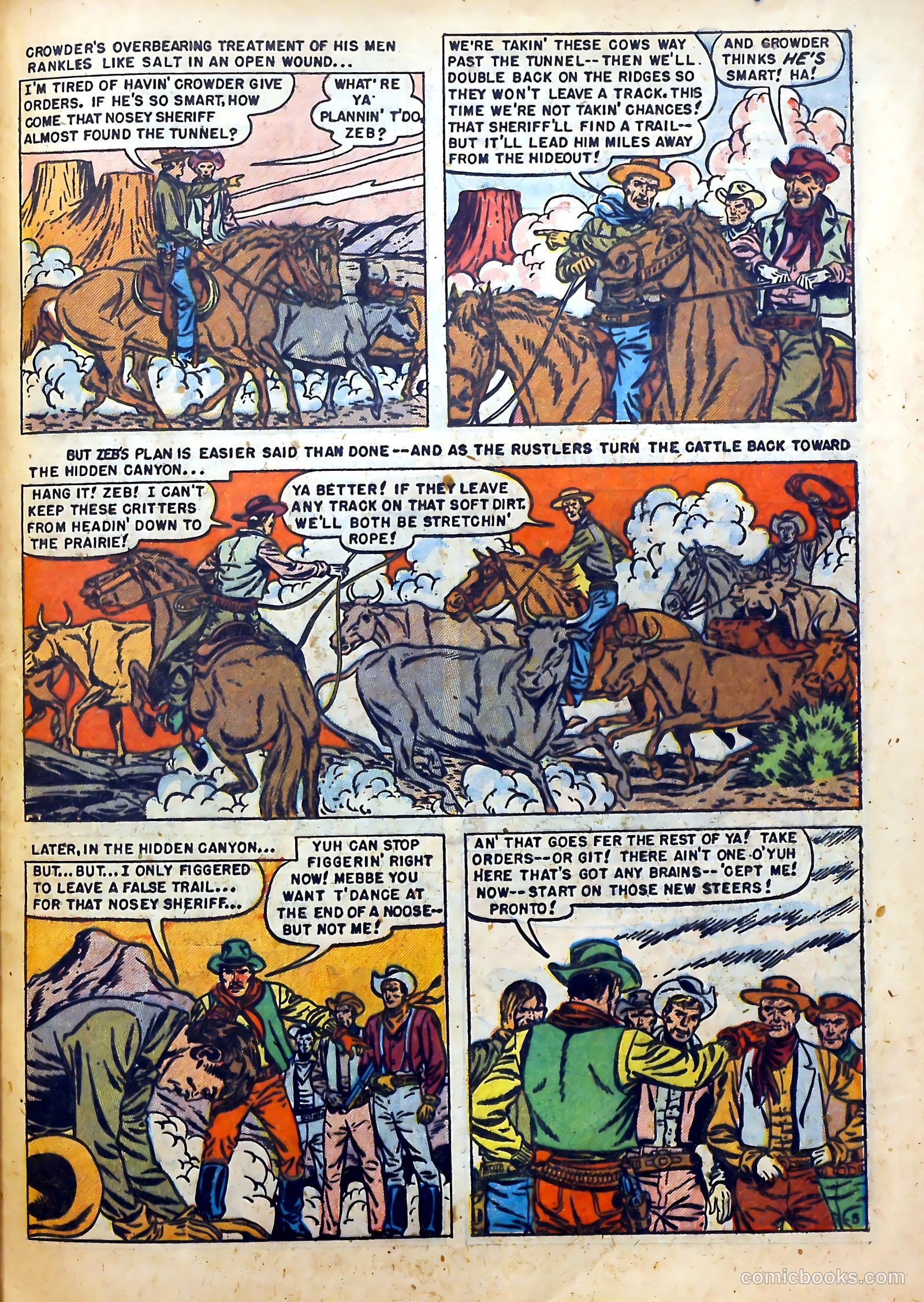 Western Fighters #6 (1953) — page 45 of 53