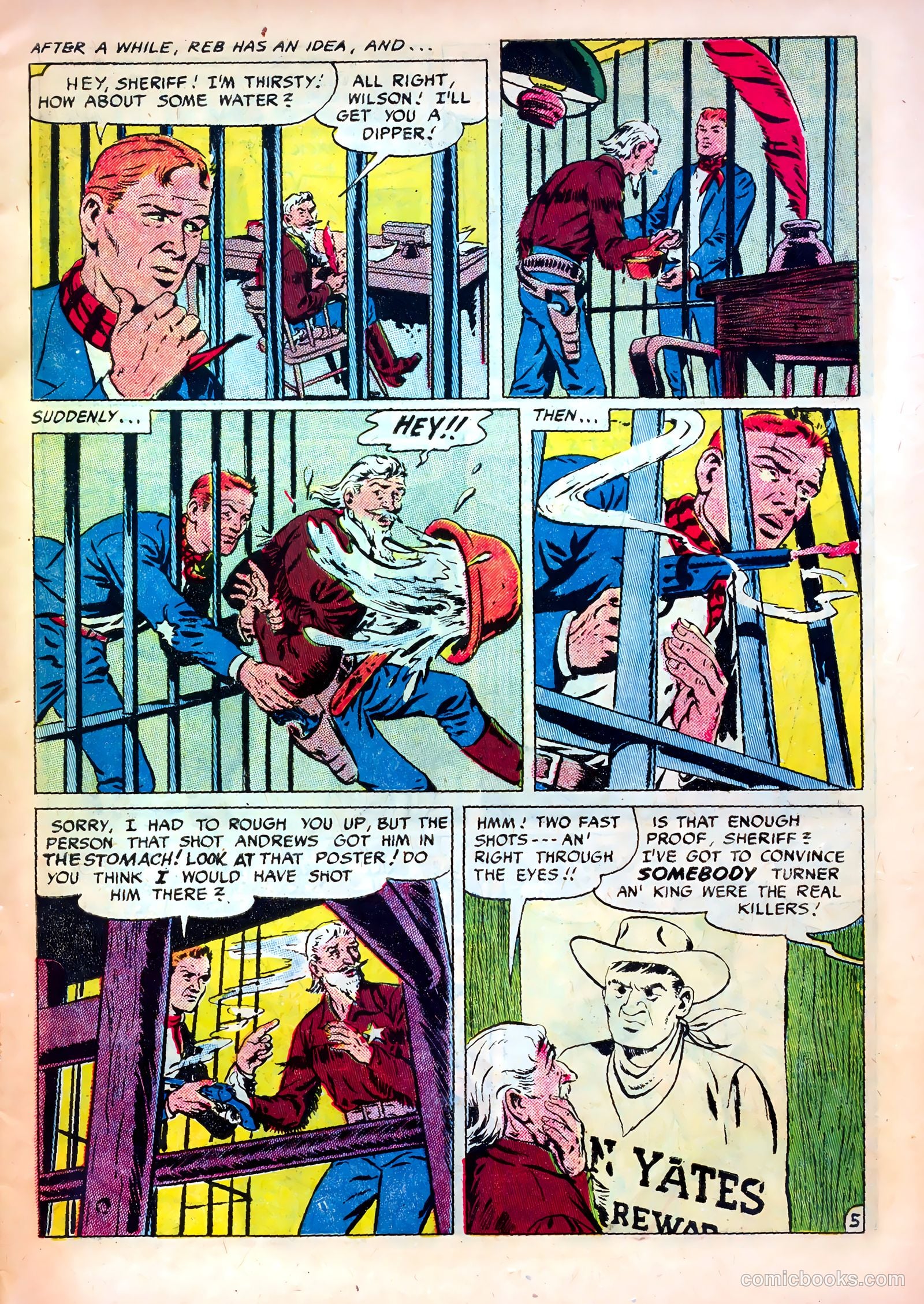 Western Fighters #6 (1950) — page 7 of 36