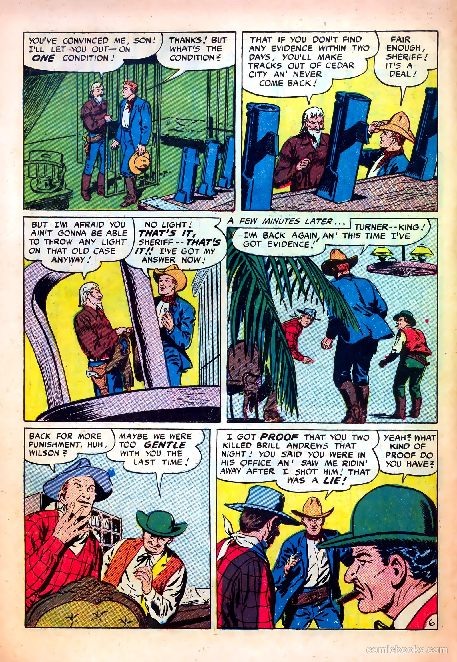 Western Fighters #6 (1950) — page 8 of 36
