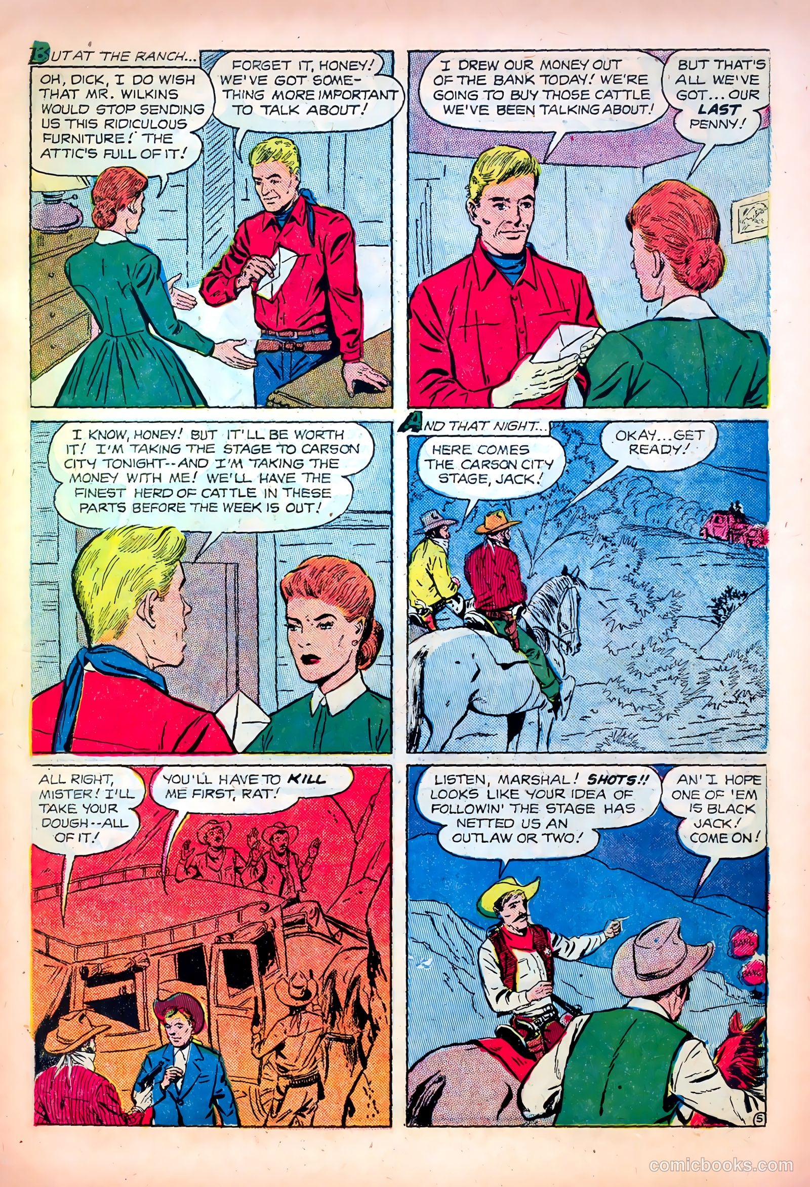 Western Fighters #6 (1950) — page 15 of 36