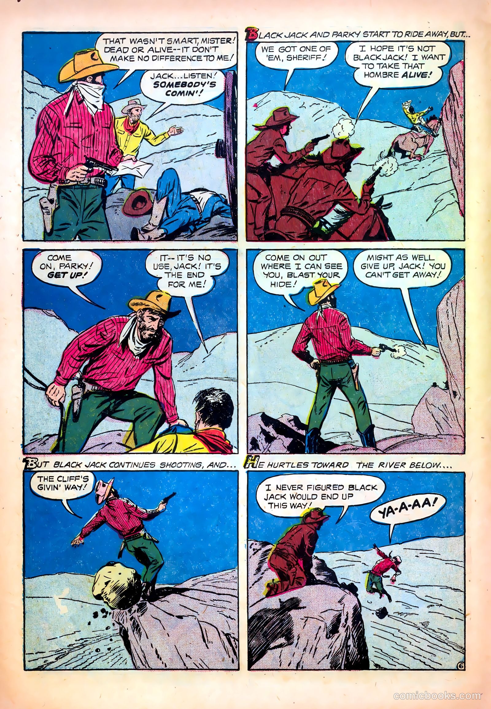 Western Fighters #6 (1950) — page 16 of 36