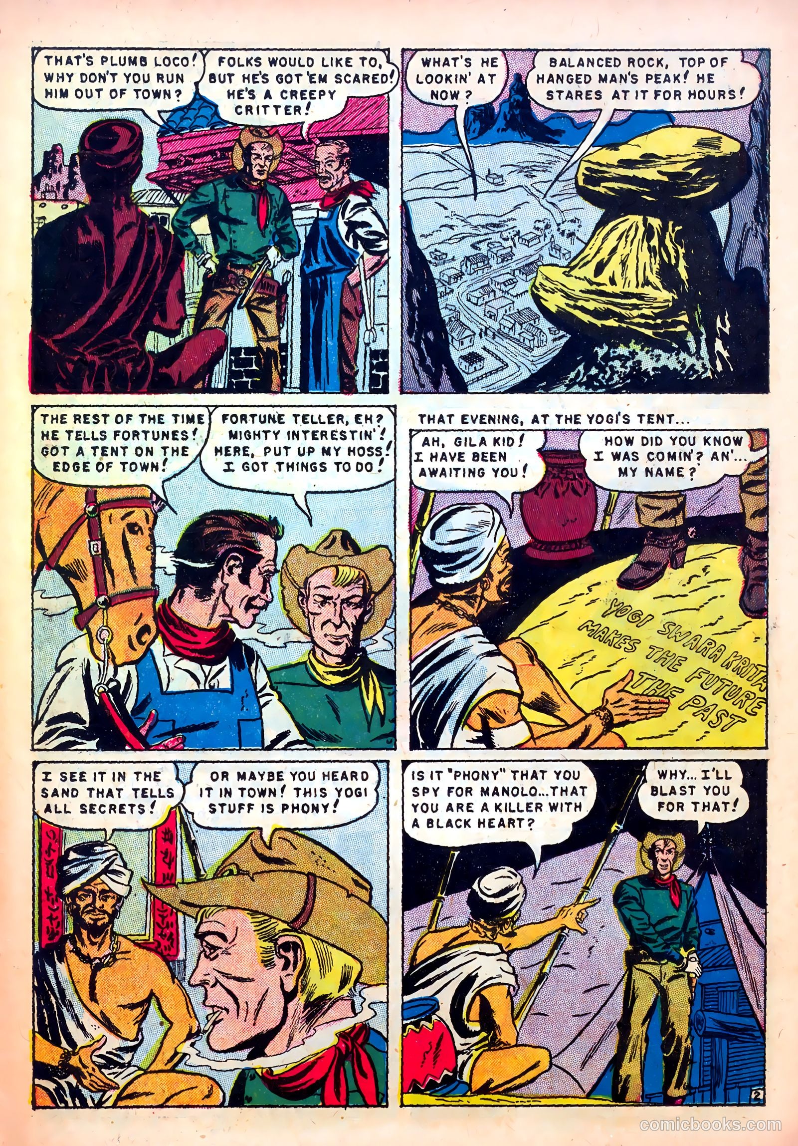 Western Fighters #6 (1950) — page 21 of 36