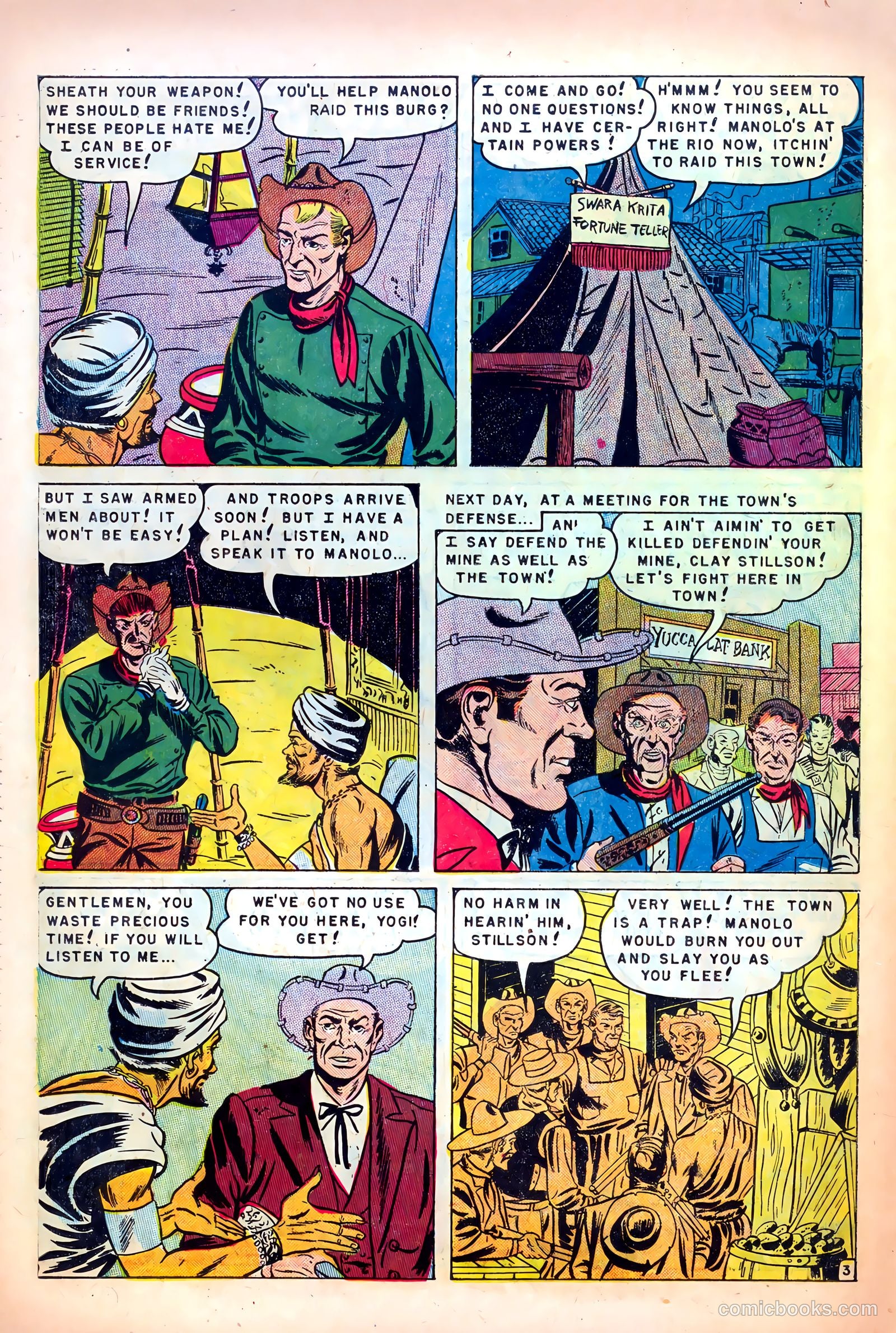 Western Fighters #6 (1950) — page 22 of 36