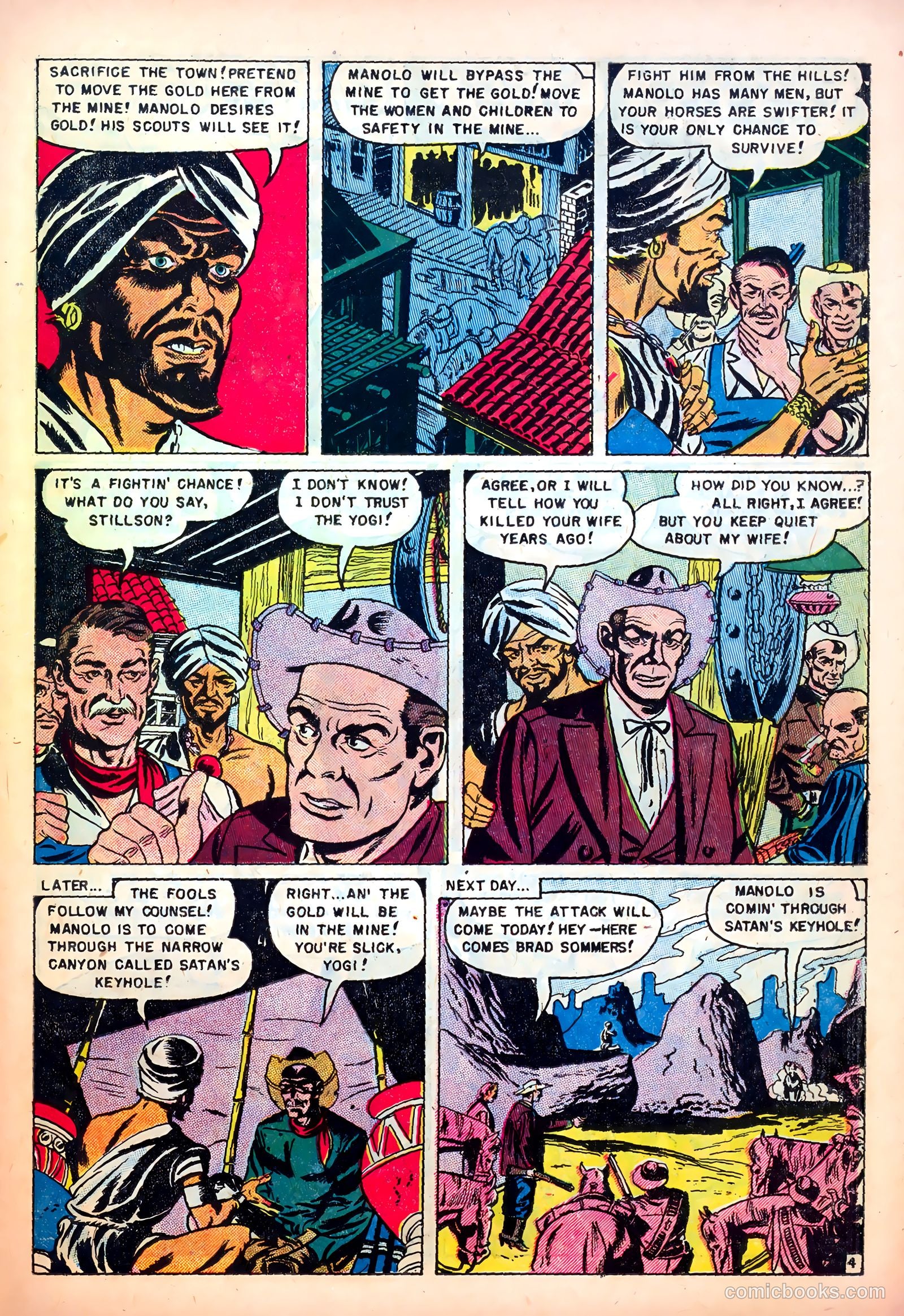 Western Fighters #6 (1950) — page 23 of 36