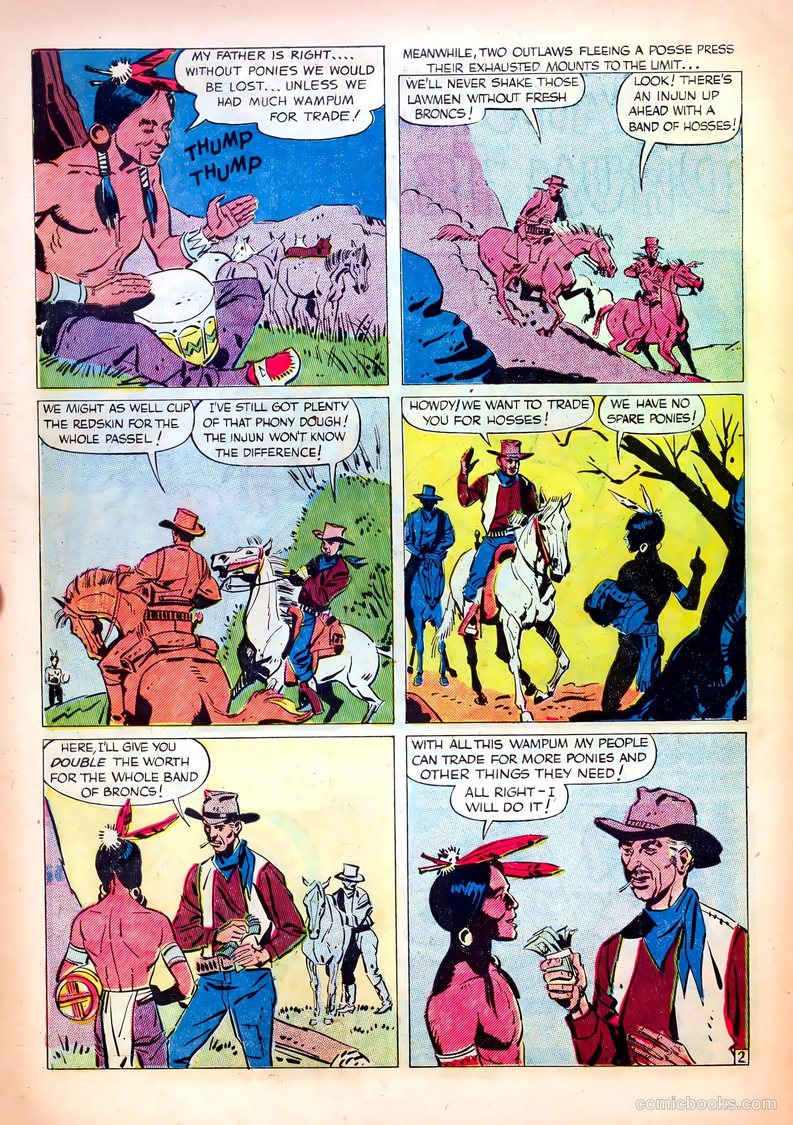 Western Fighters #6 (1950) — page 30 of 36