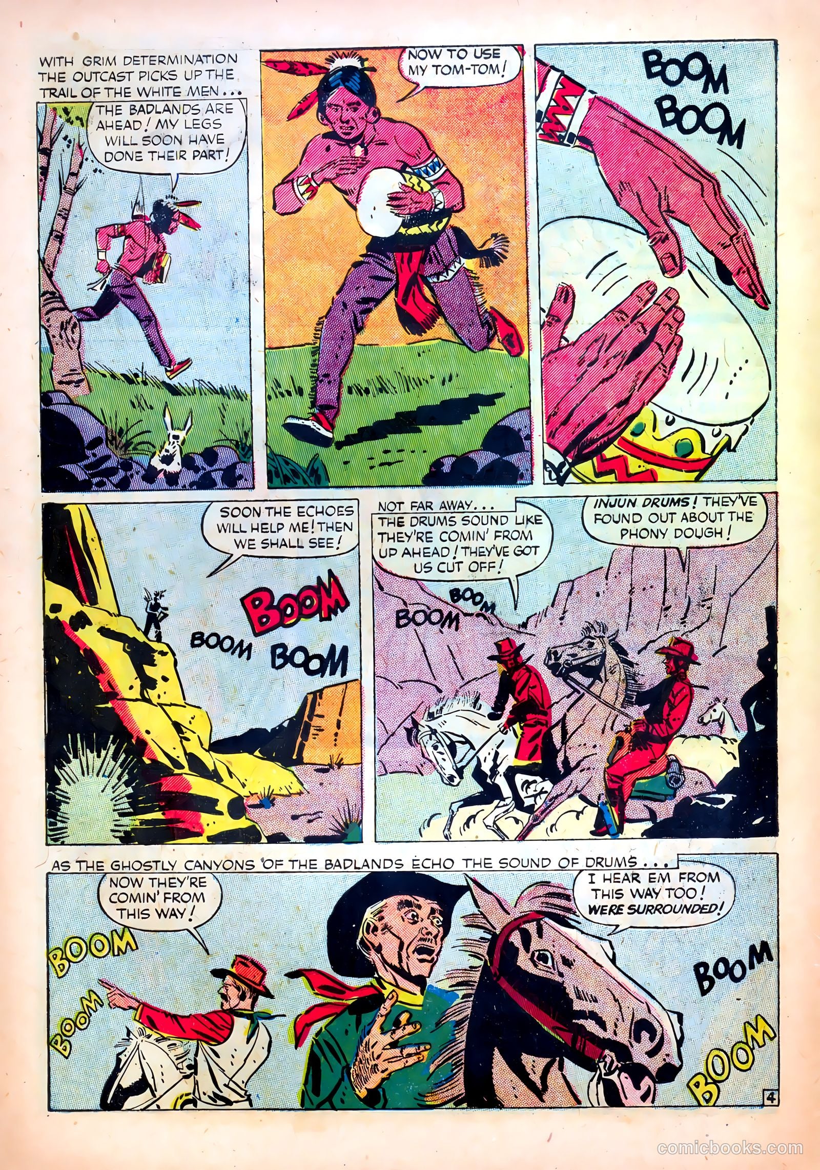 Western Fighters #6 (1950) — page 32 of 36