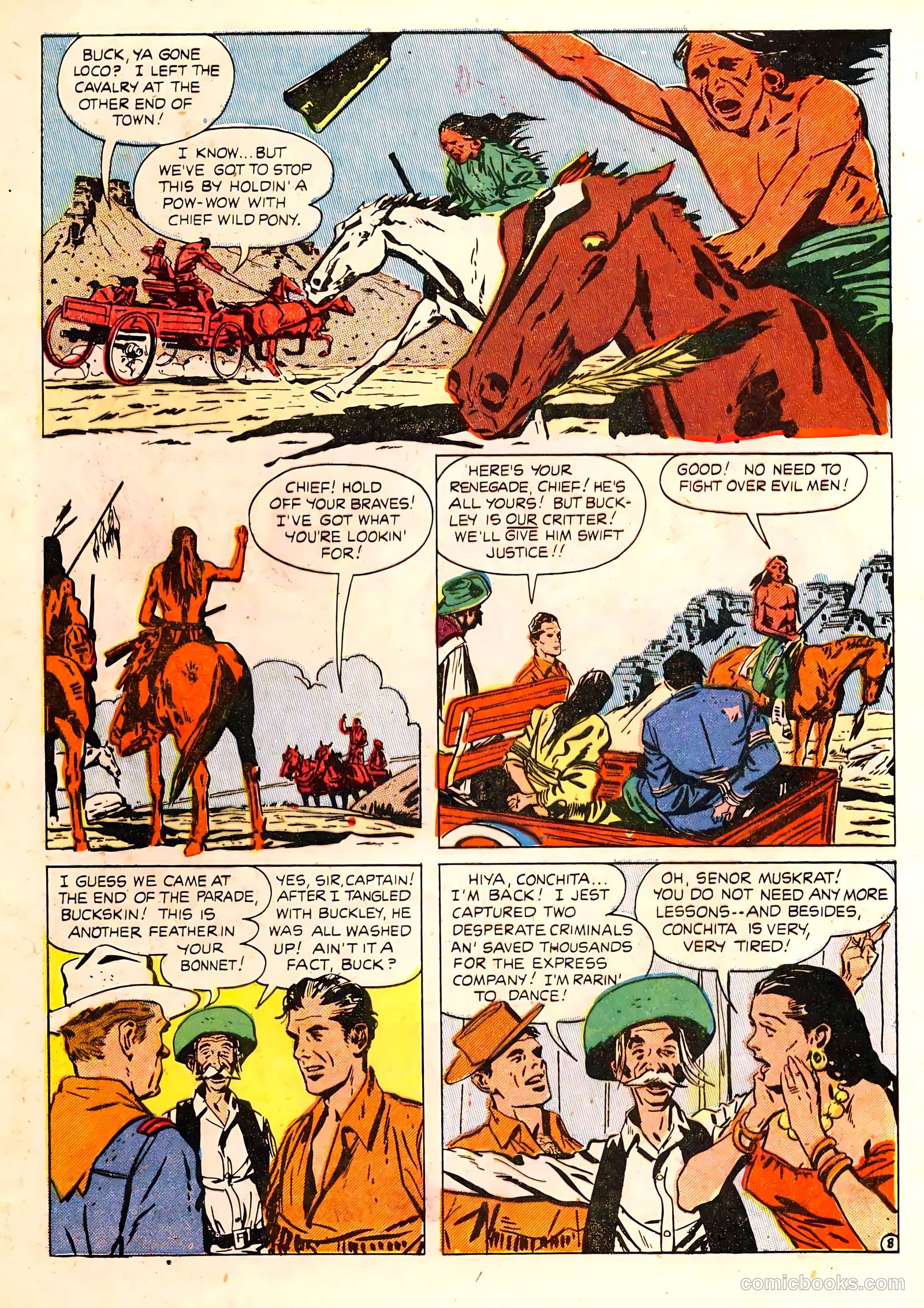 Western Fighters #7 (1949) — page 17