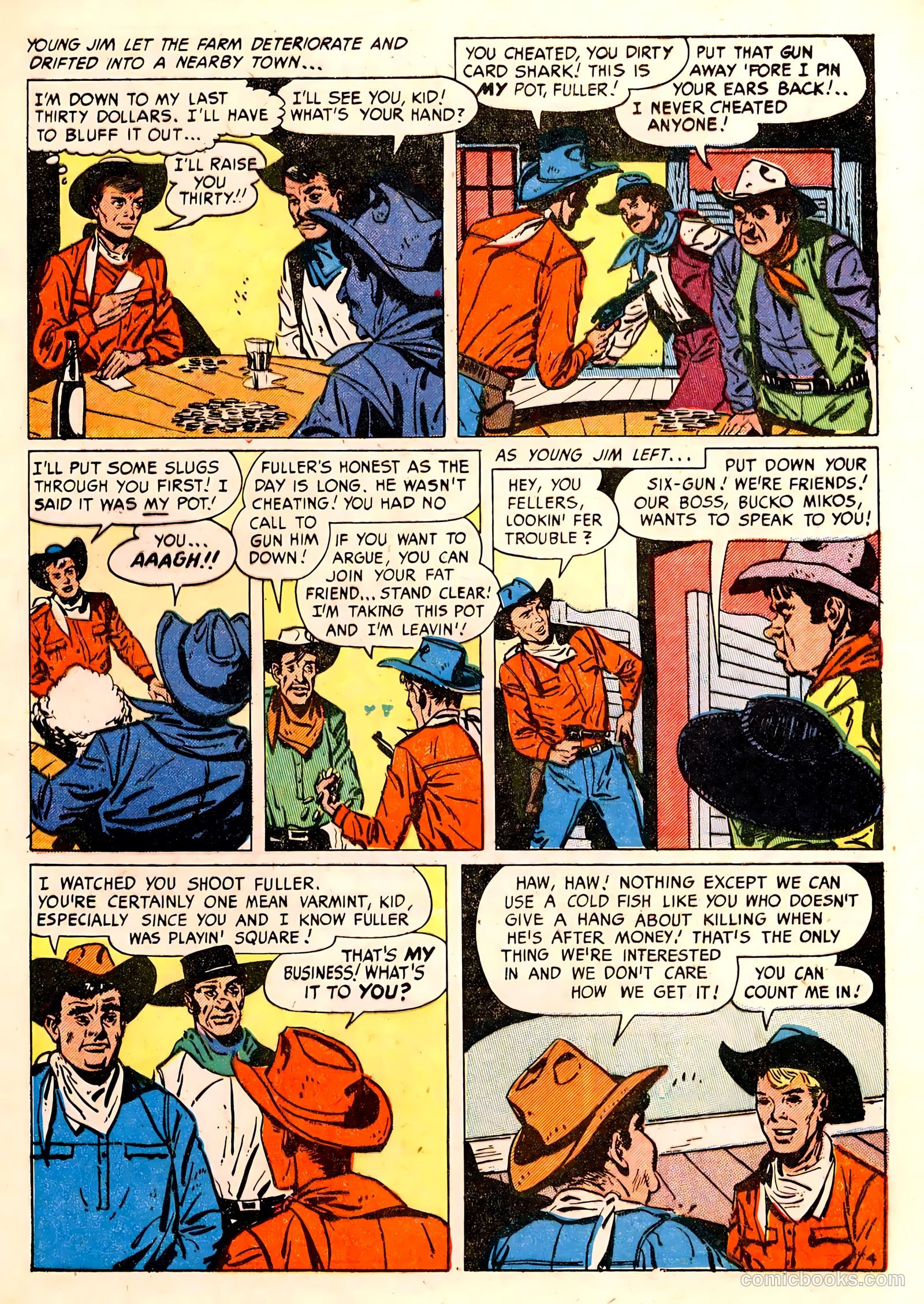 Western Fighters #7 (1949) — page 21