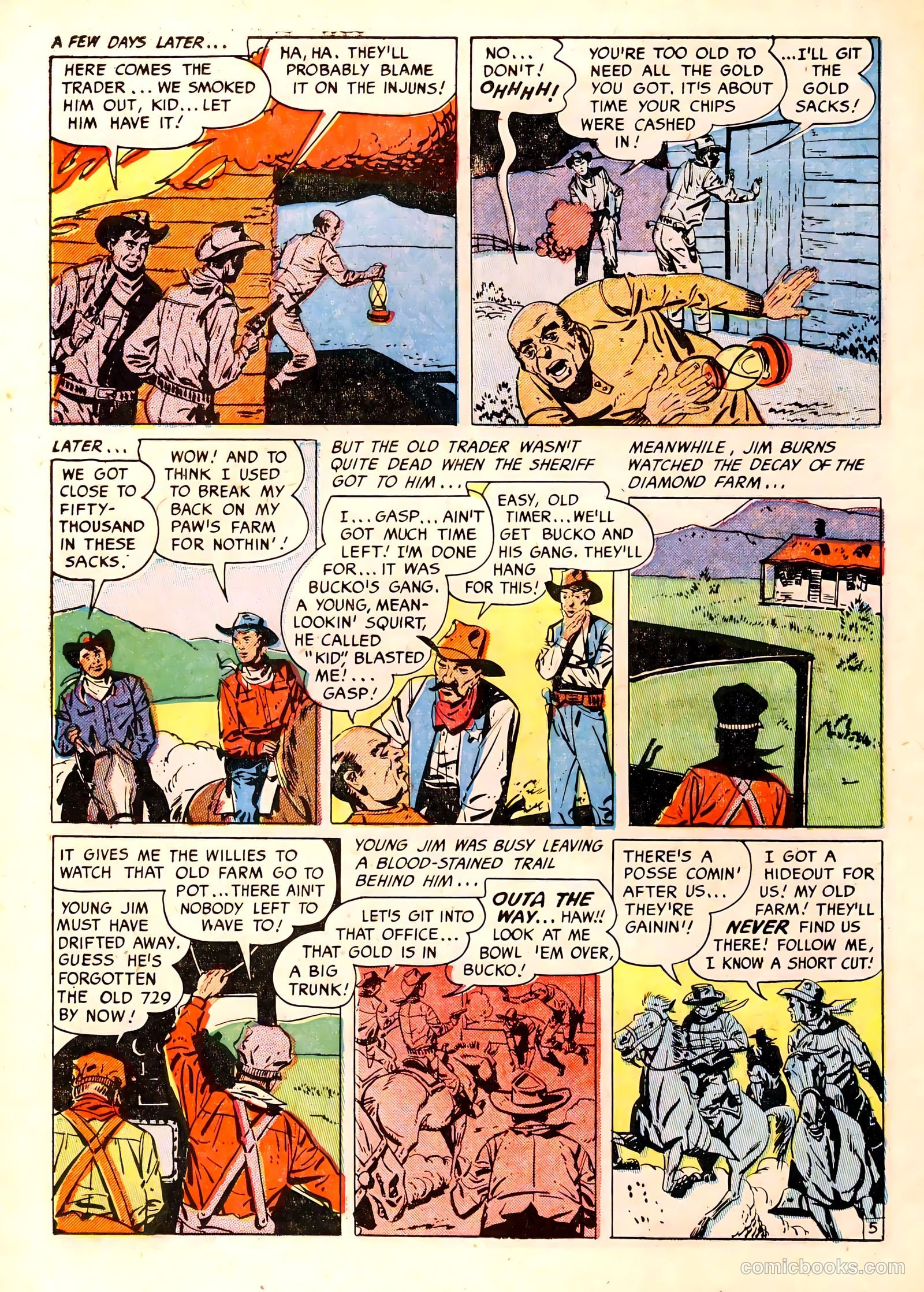 Western Fighters #7 (1949) — page 22