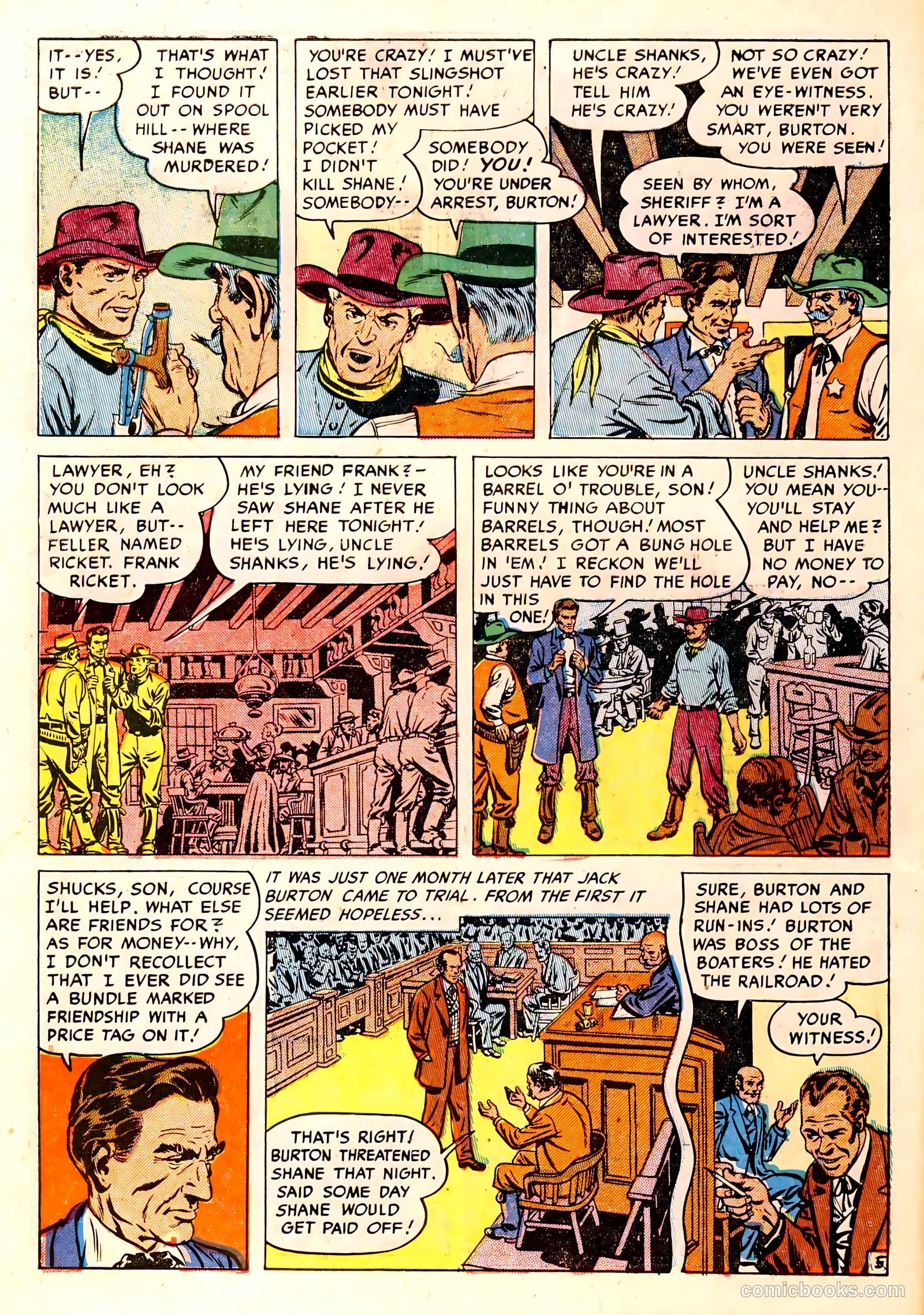 Western Fighters #7 (1949) — page 38