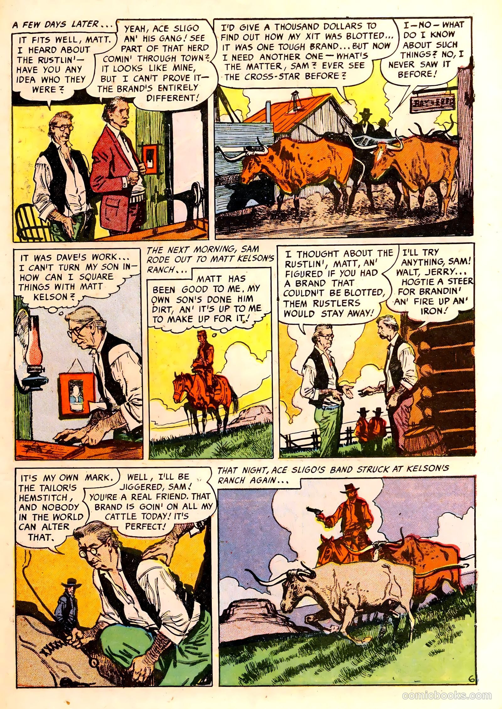 Western Fighters #7 (1949) — page 47