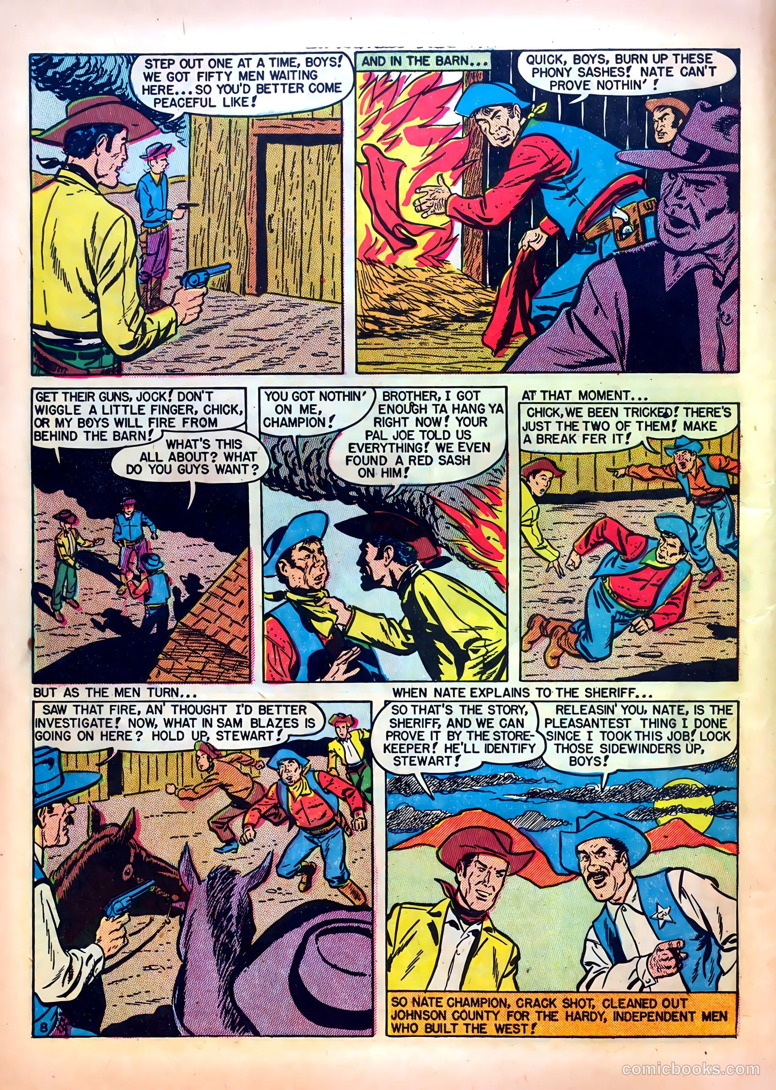 Western Fighters #8 (1949) — page 20 of 52