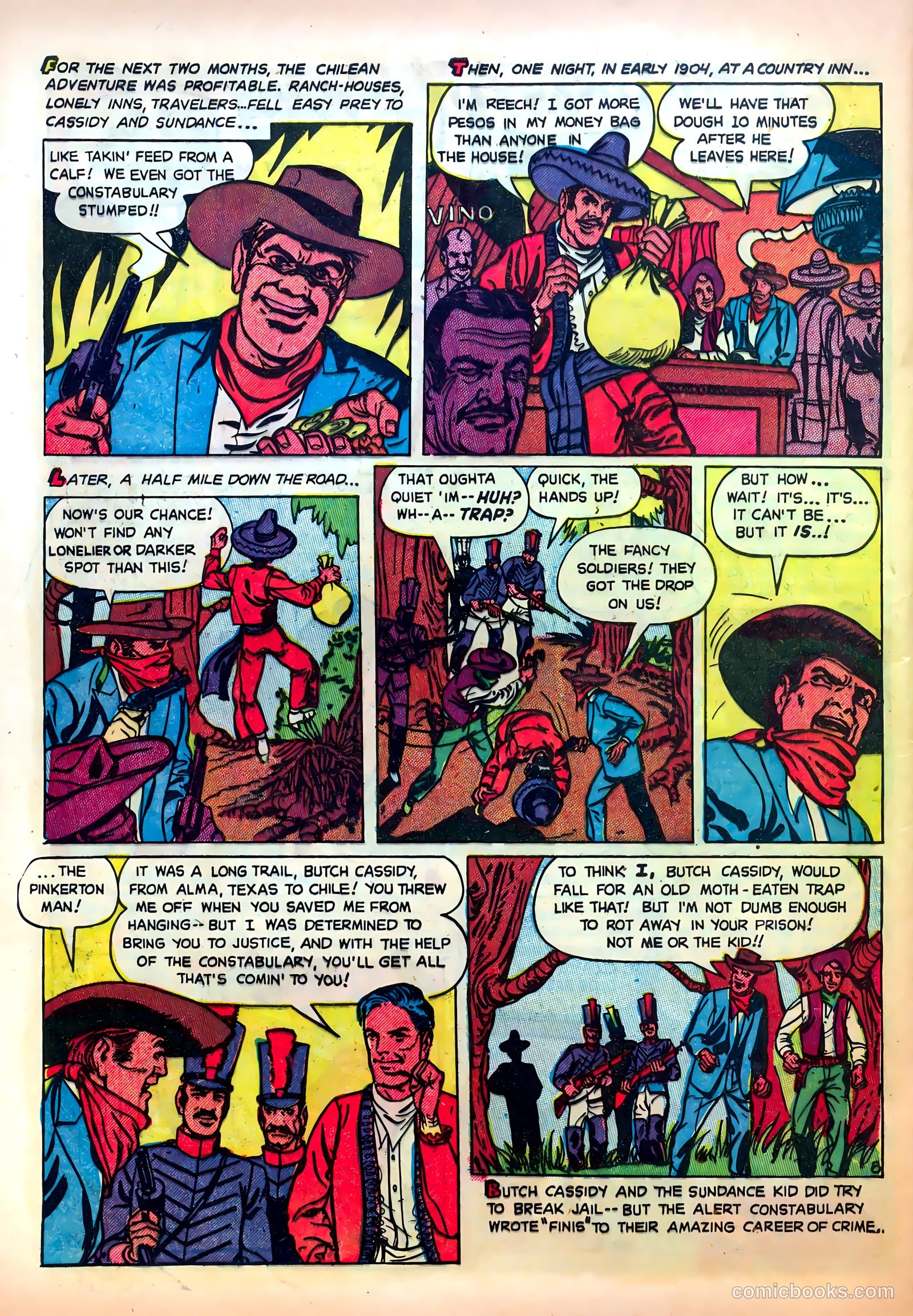 Western Fighters #8 (1949) — page 40 of 52