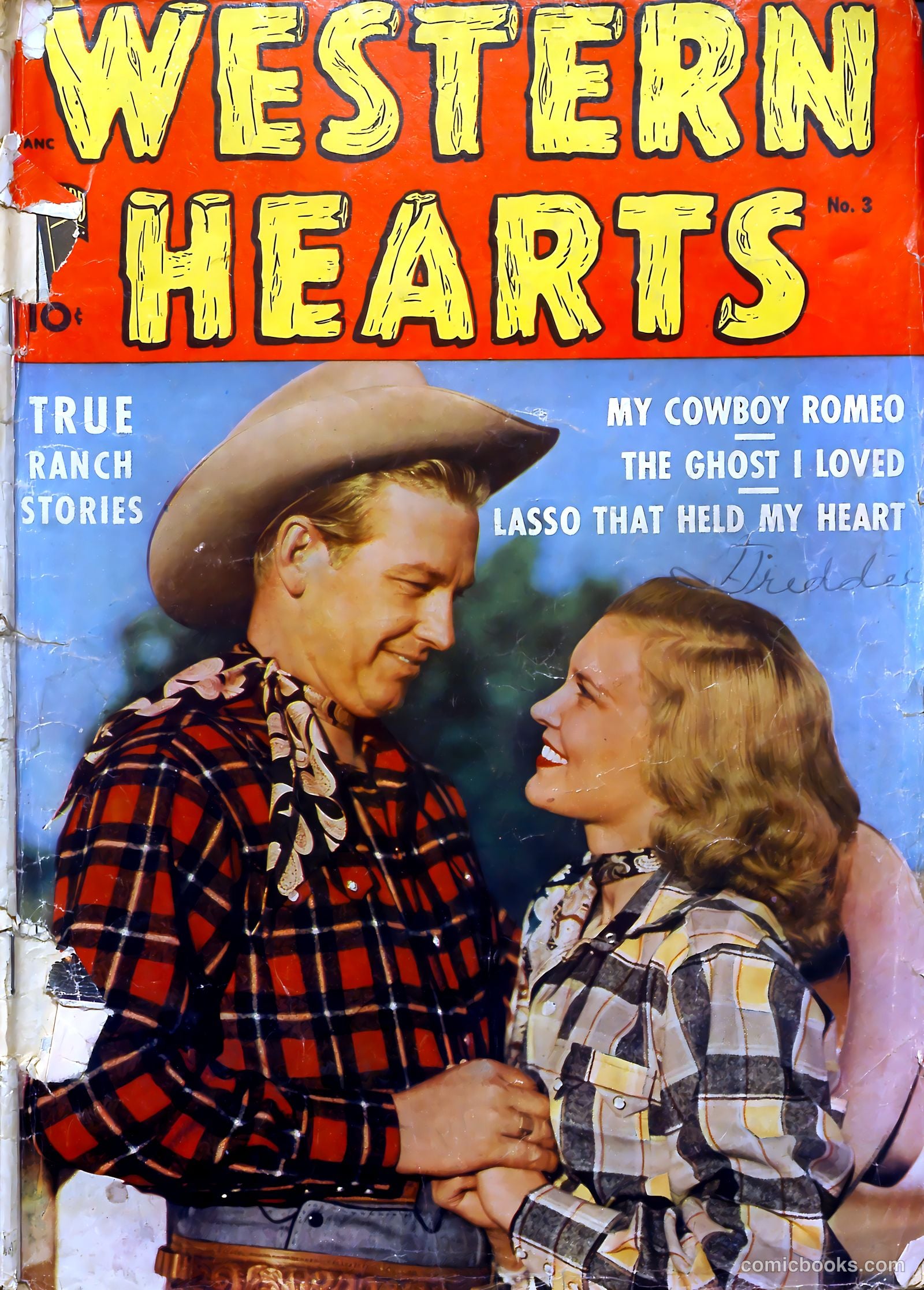 Western Hearts #3 cover