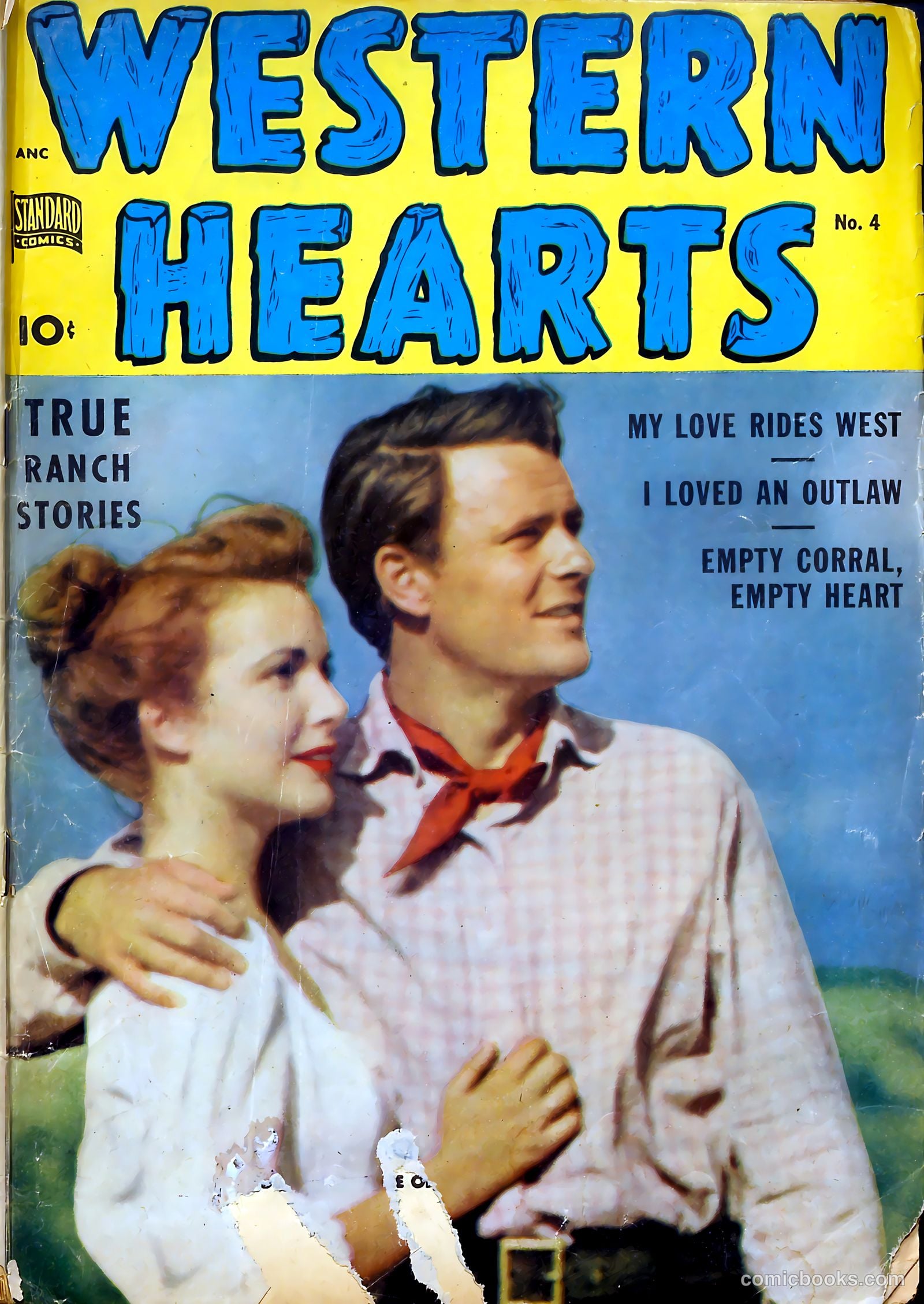 Western Hearts #4 cover