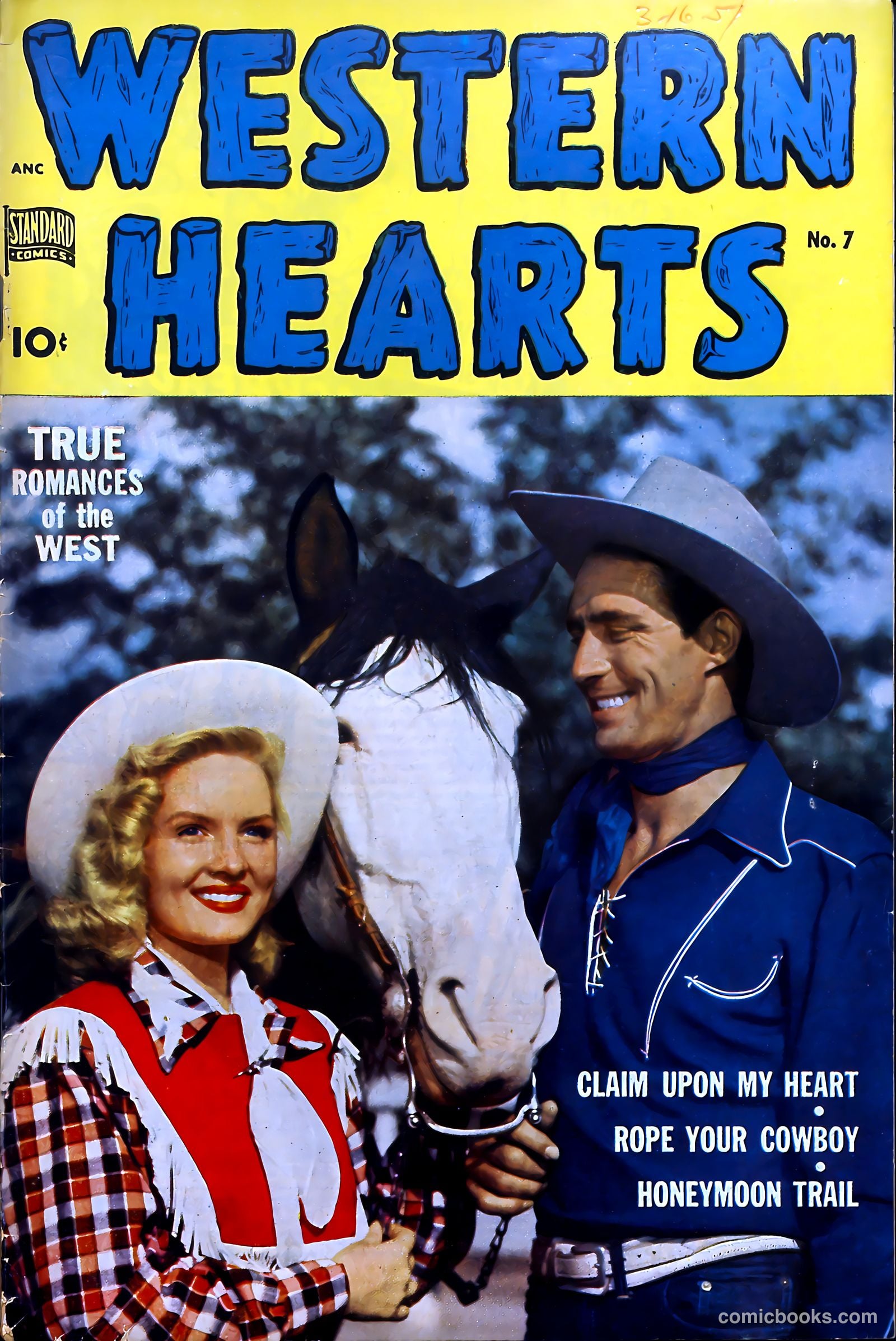 Western Hearts #7 cover