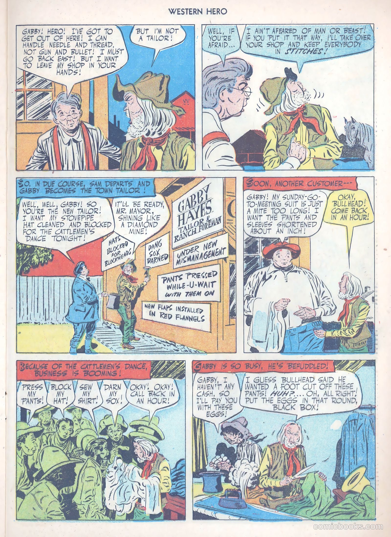 Western Hero #104 (1951) — page 22 of 37