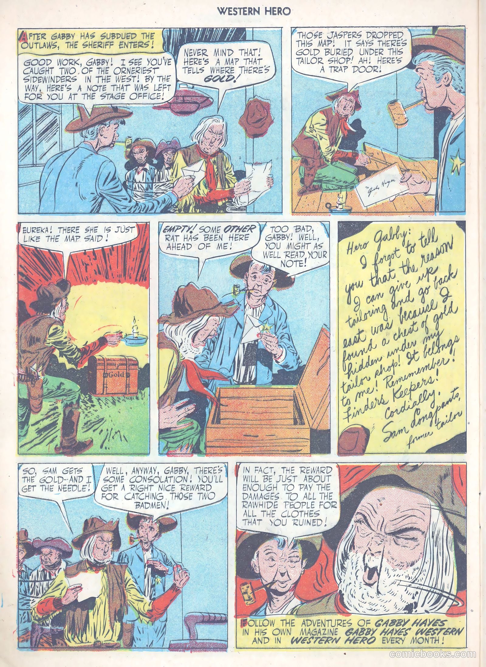 Western Hero #104 (1951) — page 25 of 37