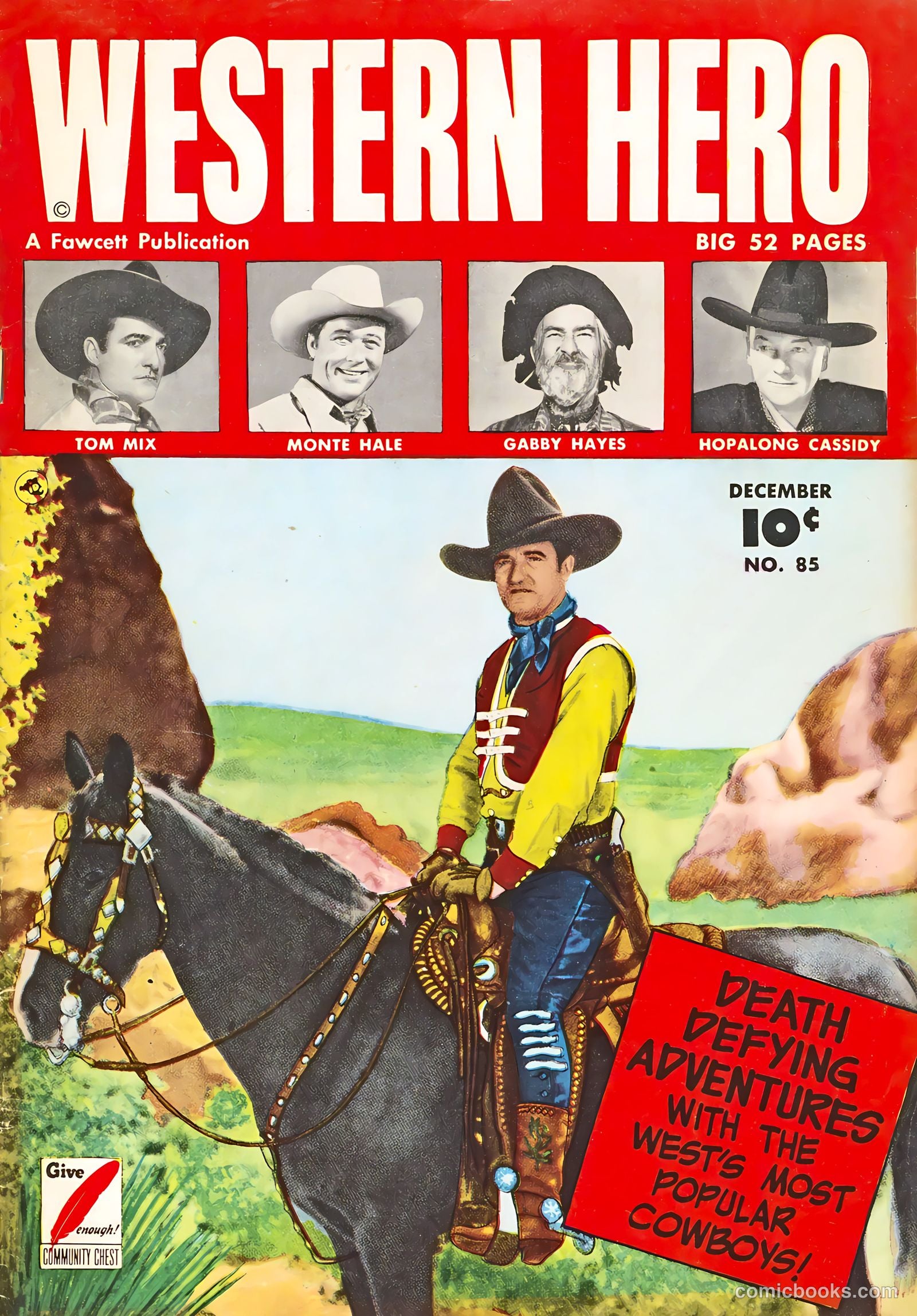 Western Hero #85 cover