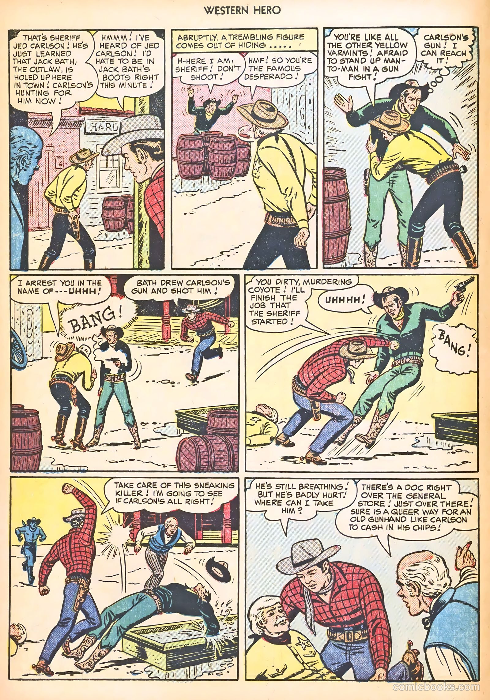 Western Hero #86 (1950) — page 20 of 52