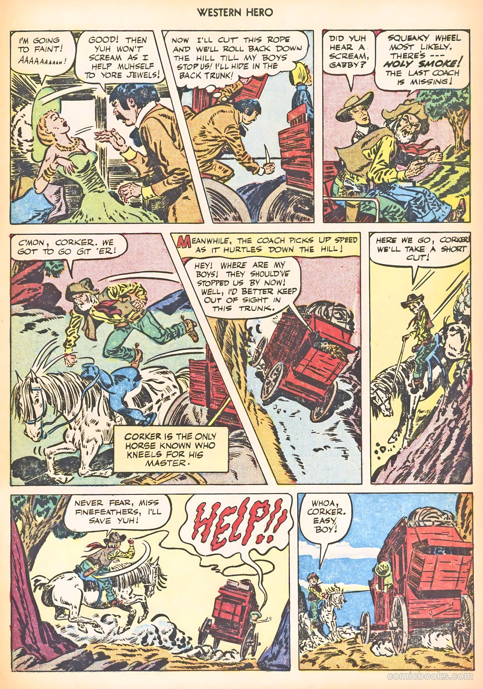 Western Hero #86 (1950) — page 31 of 52