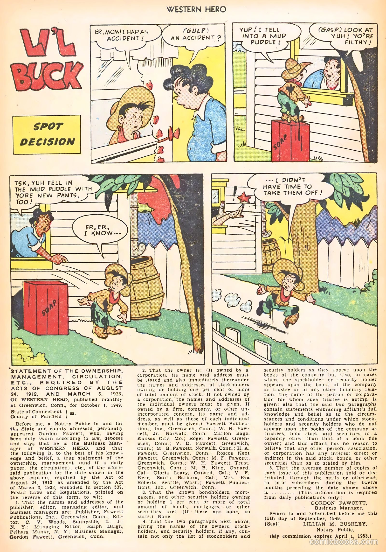 Western Hero #86 (1950) — page 34 of 52