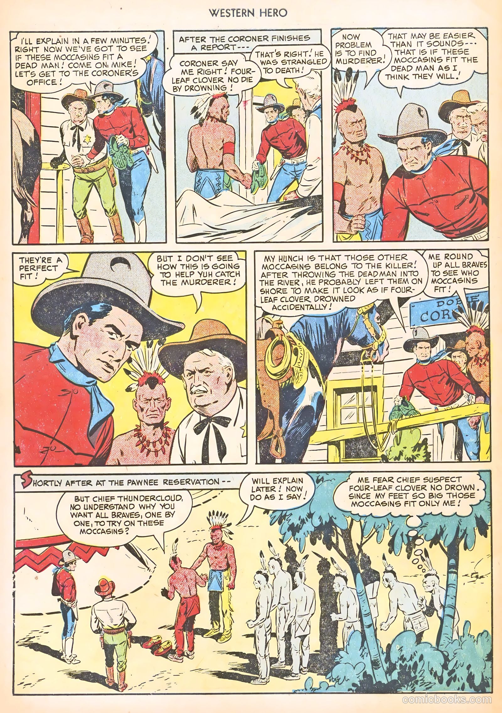 Western Hero #86 (1950) — page 46 of 52