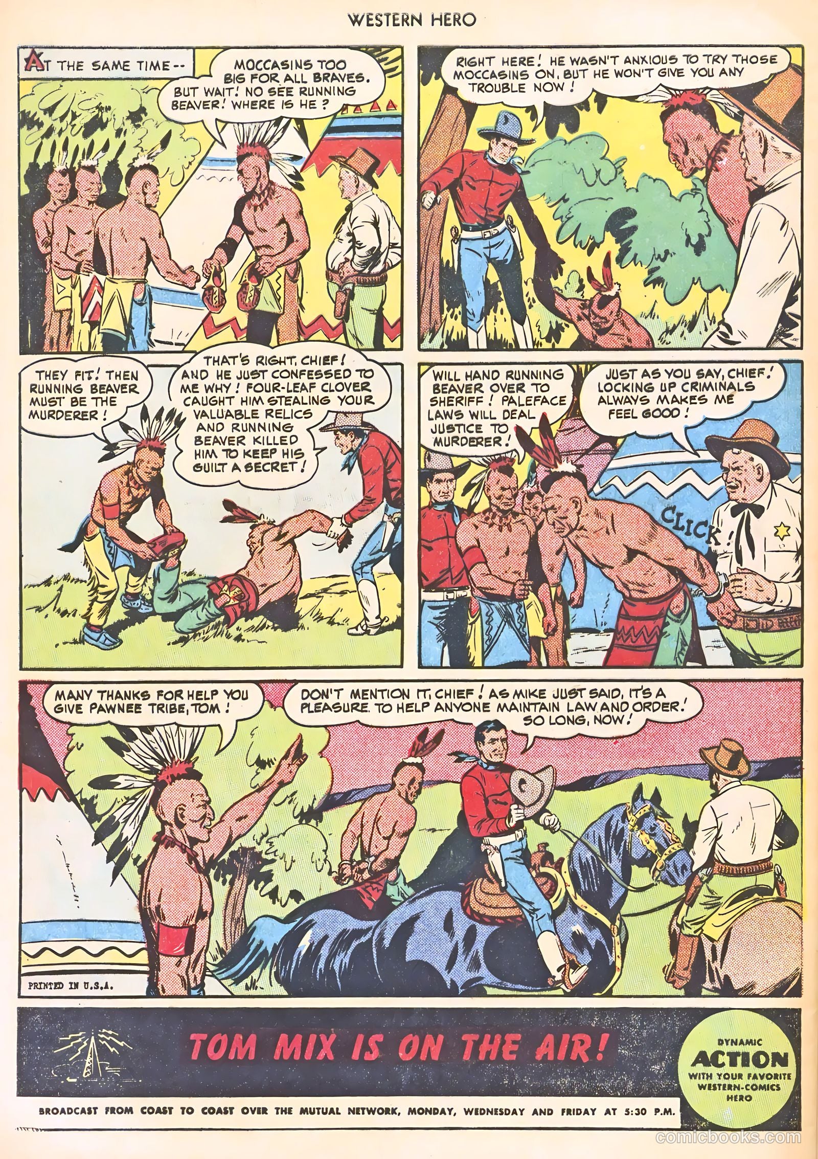 Western Hero #86 (1950) — page 48 of 52