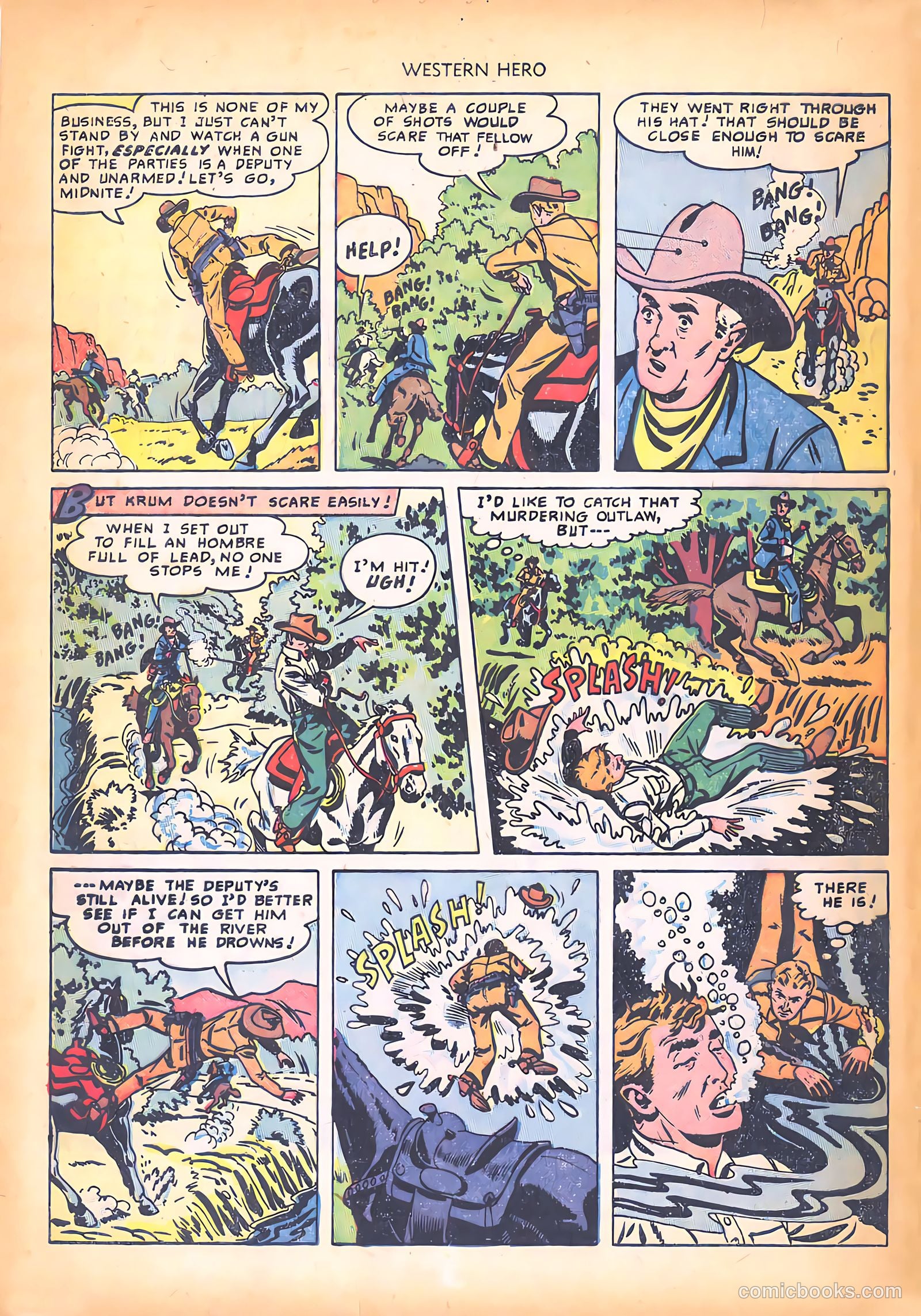 Western Hero #87 (1950) — page 4 of 36