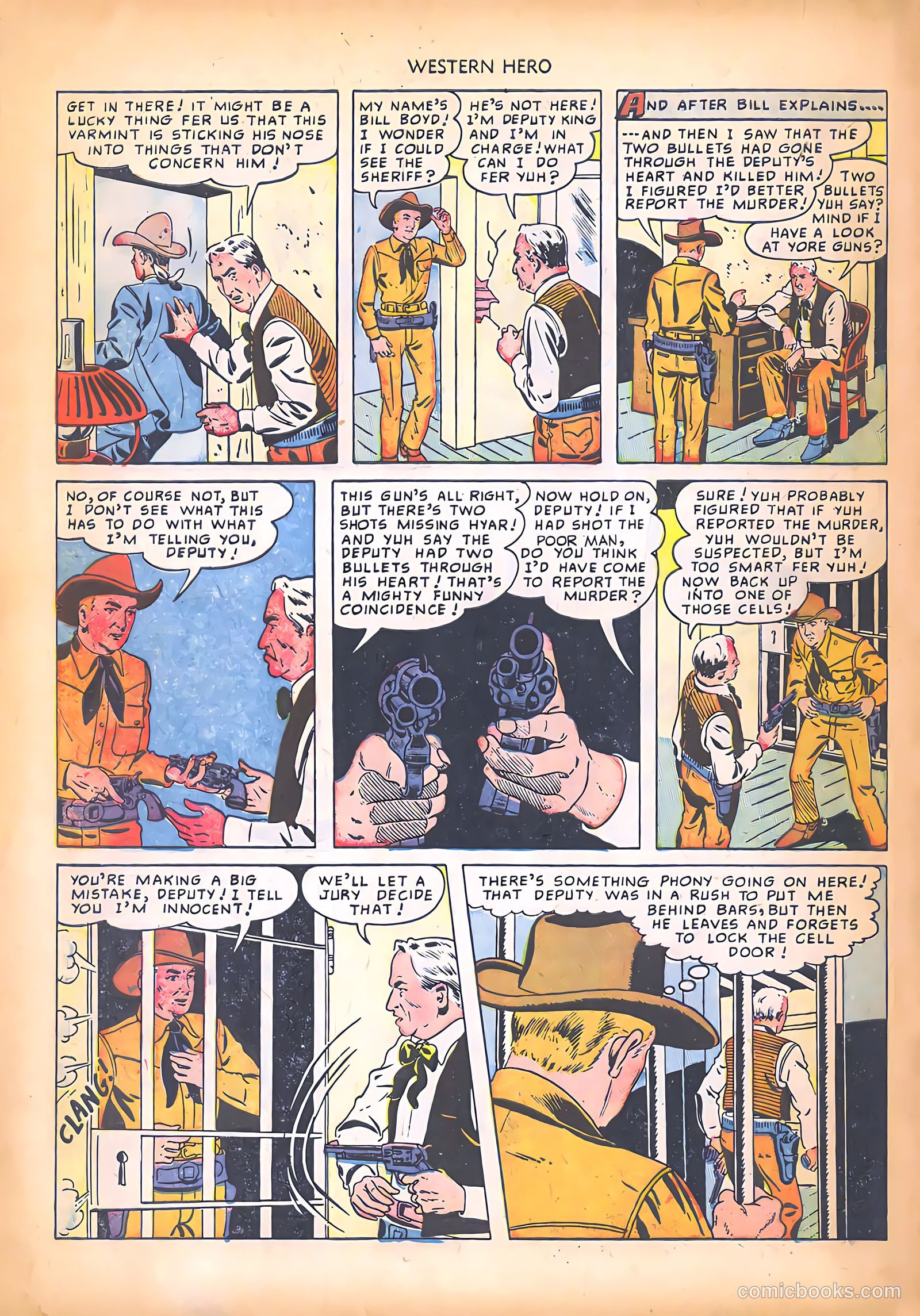 Western Hero #87 (1950) — page 6 of 36