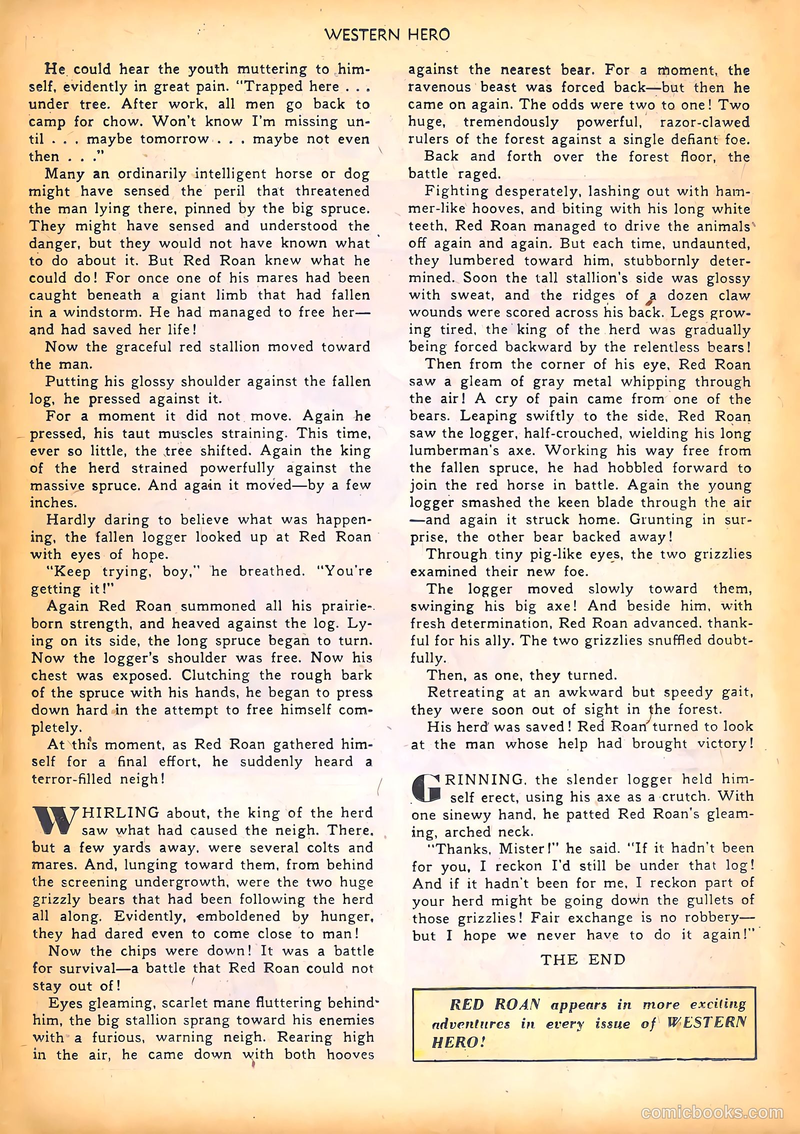 Western Hero #87 (1950) — page 15 of 36