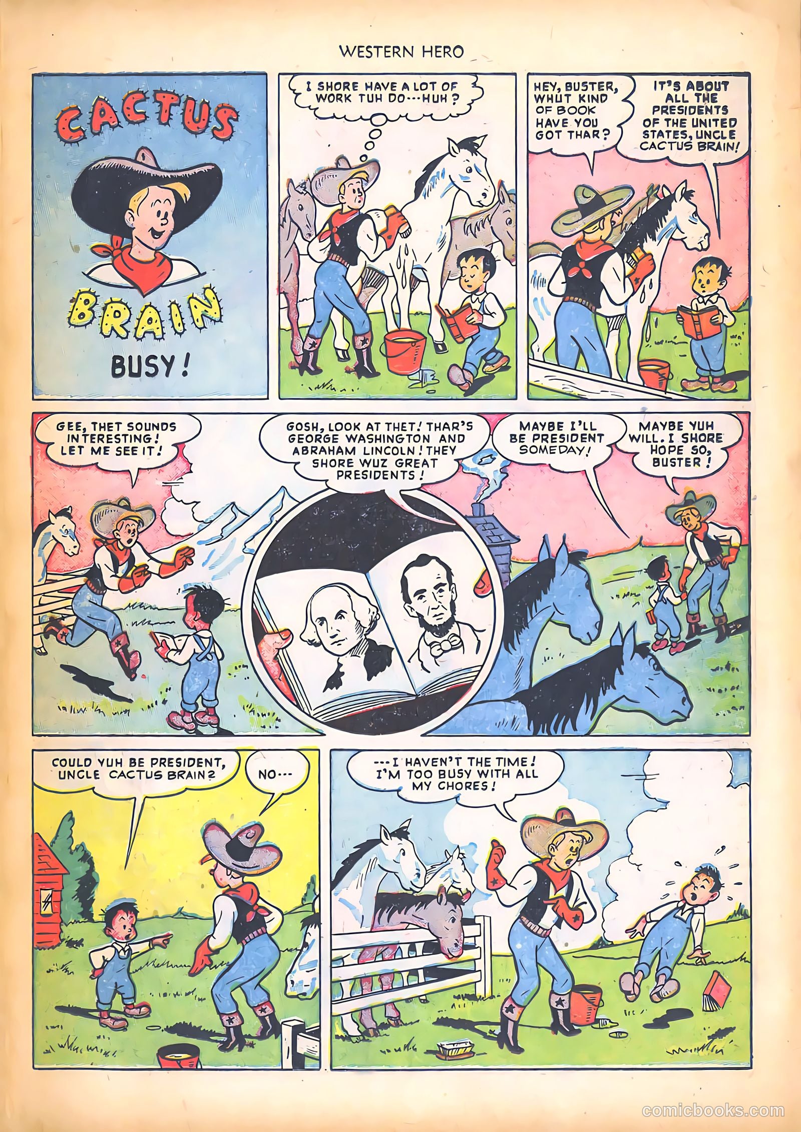 Western Hero #87 (1950) — page 23 of 36