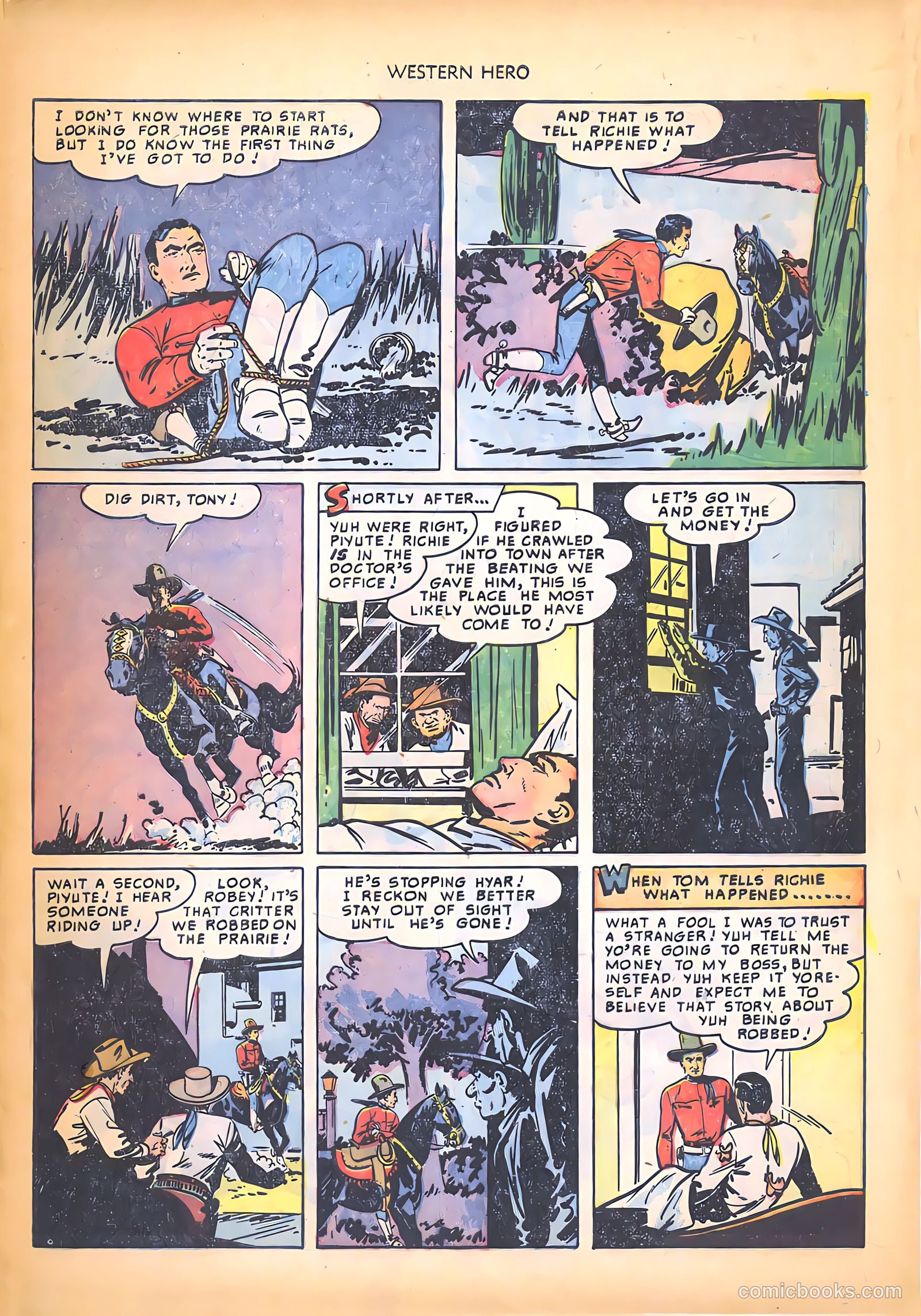 Western Hero #87 (1950) — page 29 of 36