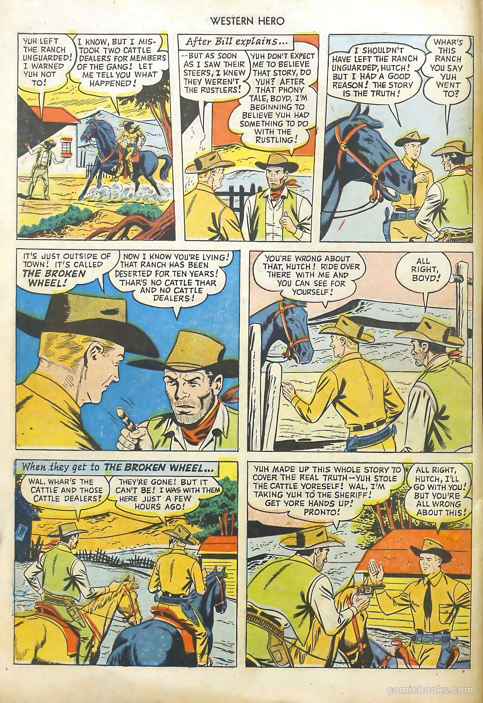 Western Hero #93 (1950) — page 10 of 52