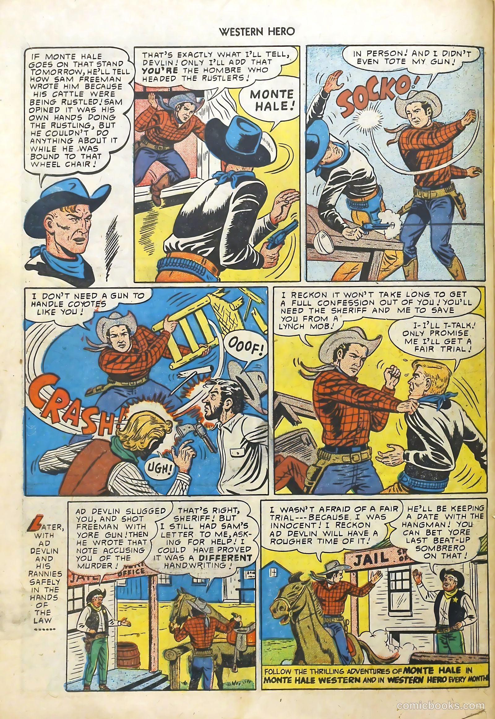 Western Hero #93 (1950) — page 32 of 52