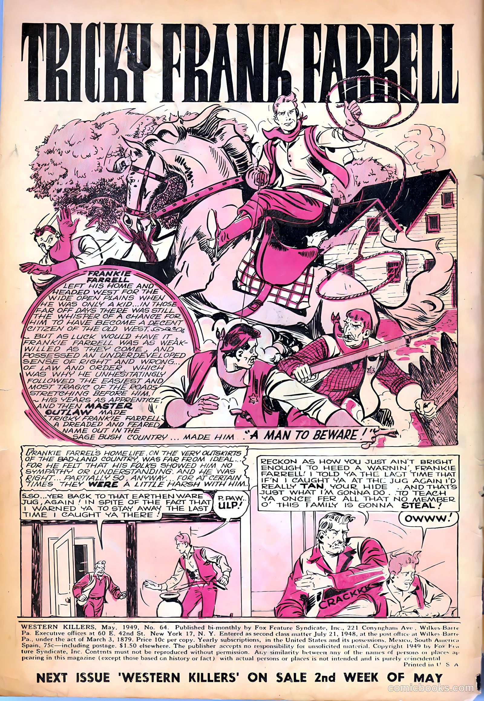 Western Killers #64 (1949) — page 2 of 36