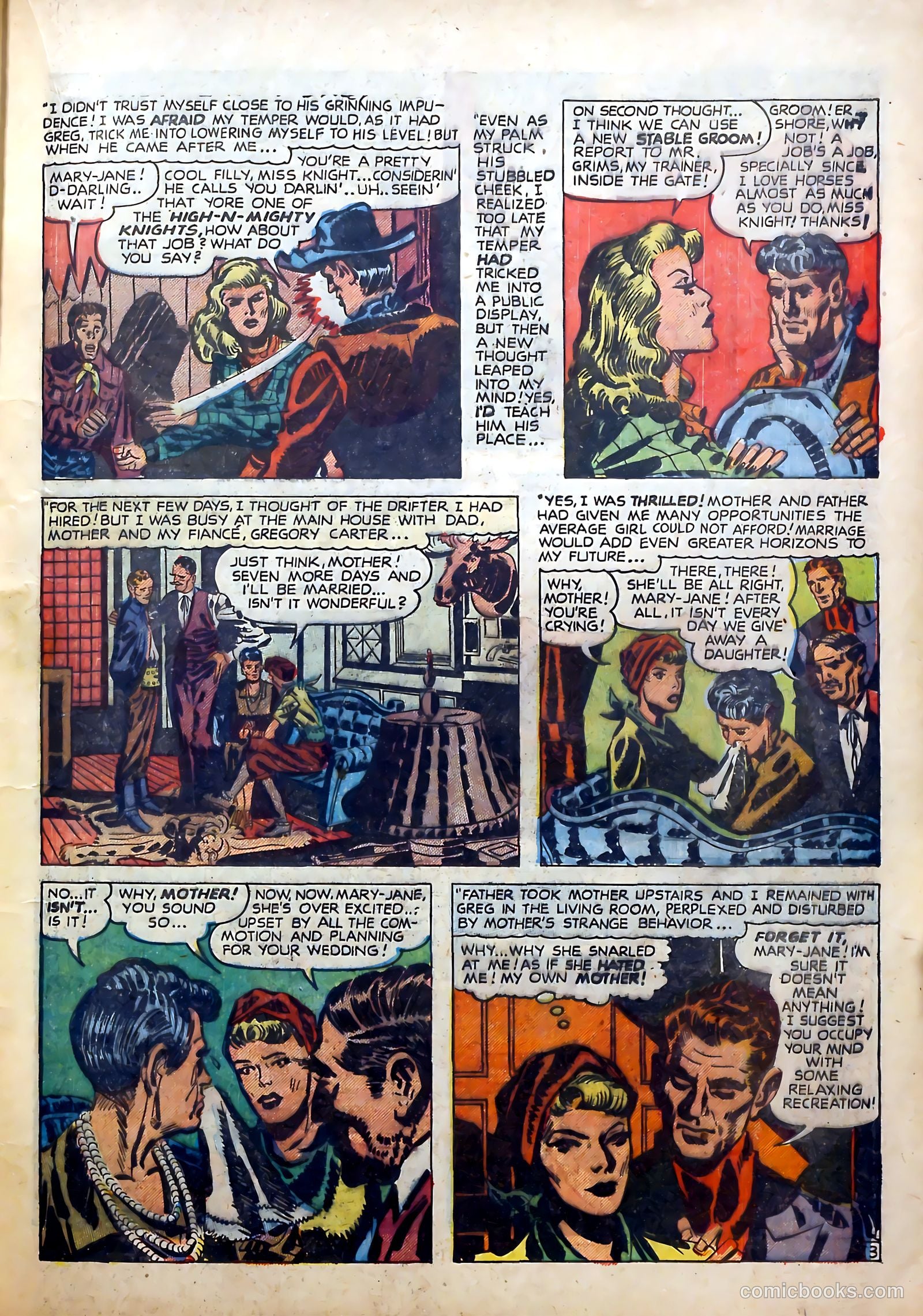 Western Love #3 (1950) — page 31 of 52